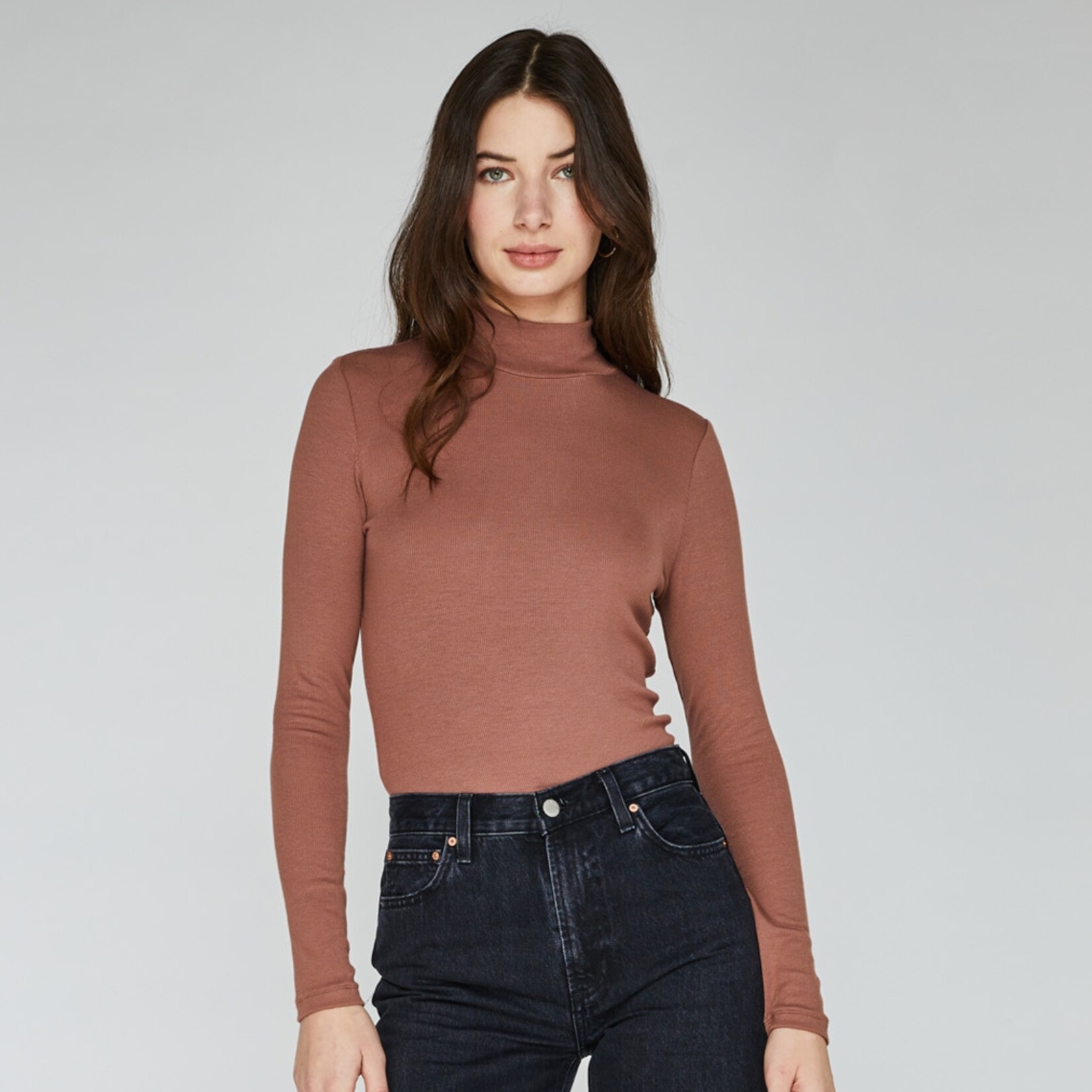 Gentle Fawn Noah Fitted Rib Top - Fawn