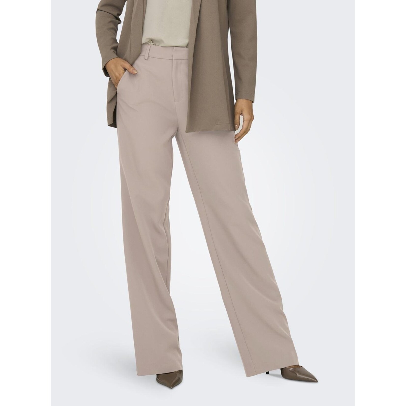 Only Bennett Wide Leg Pant - Hickory