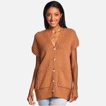 Pink Martini Desiree Sweater Top - Camel