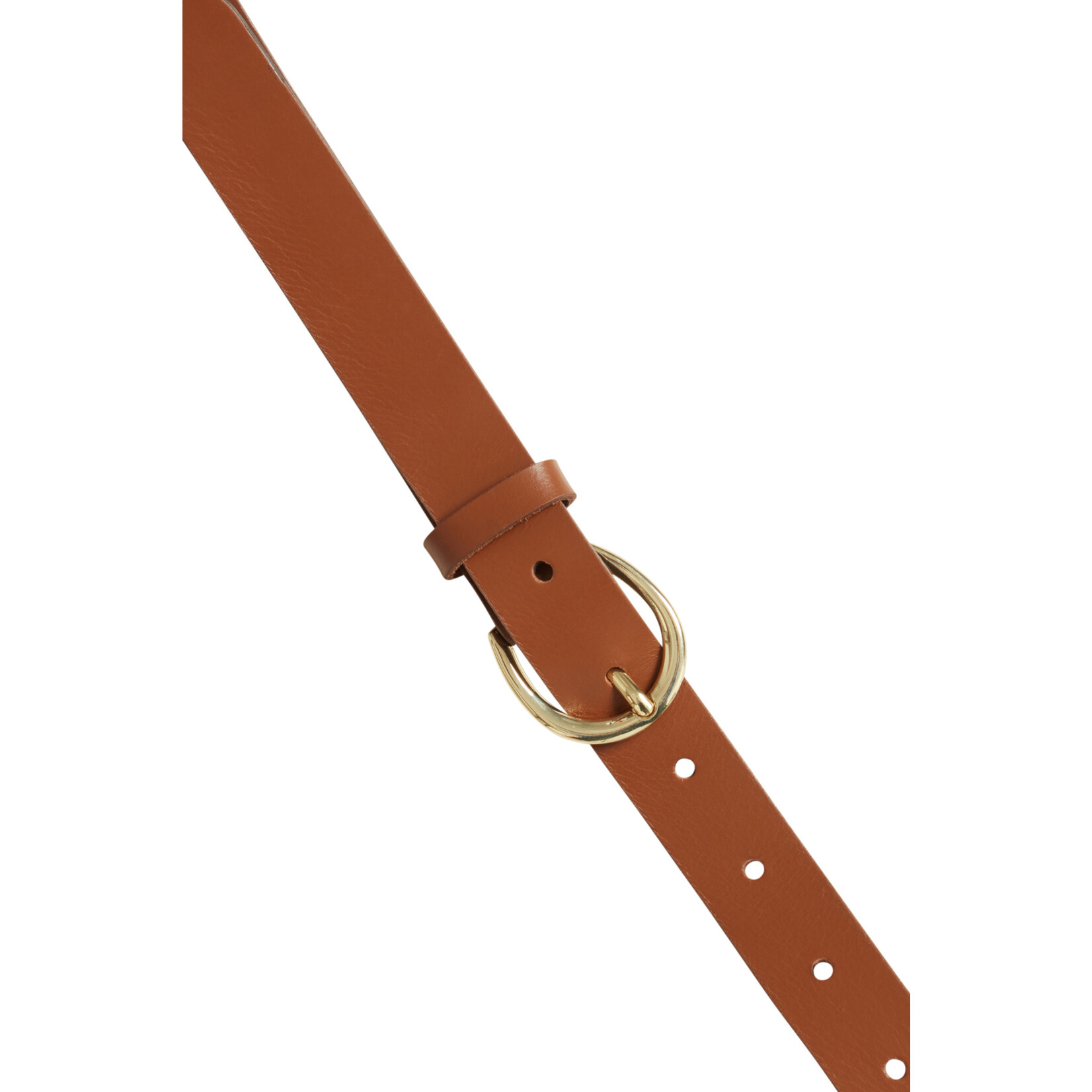 Vicky Leather Belt - Cognac