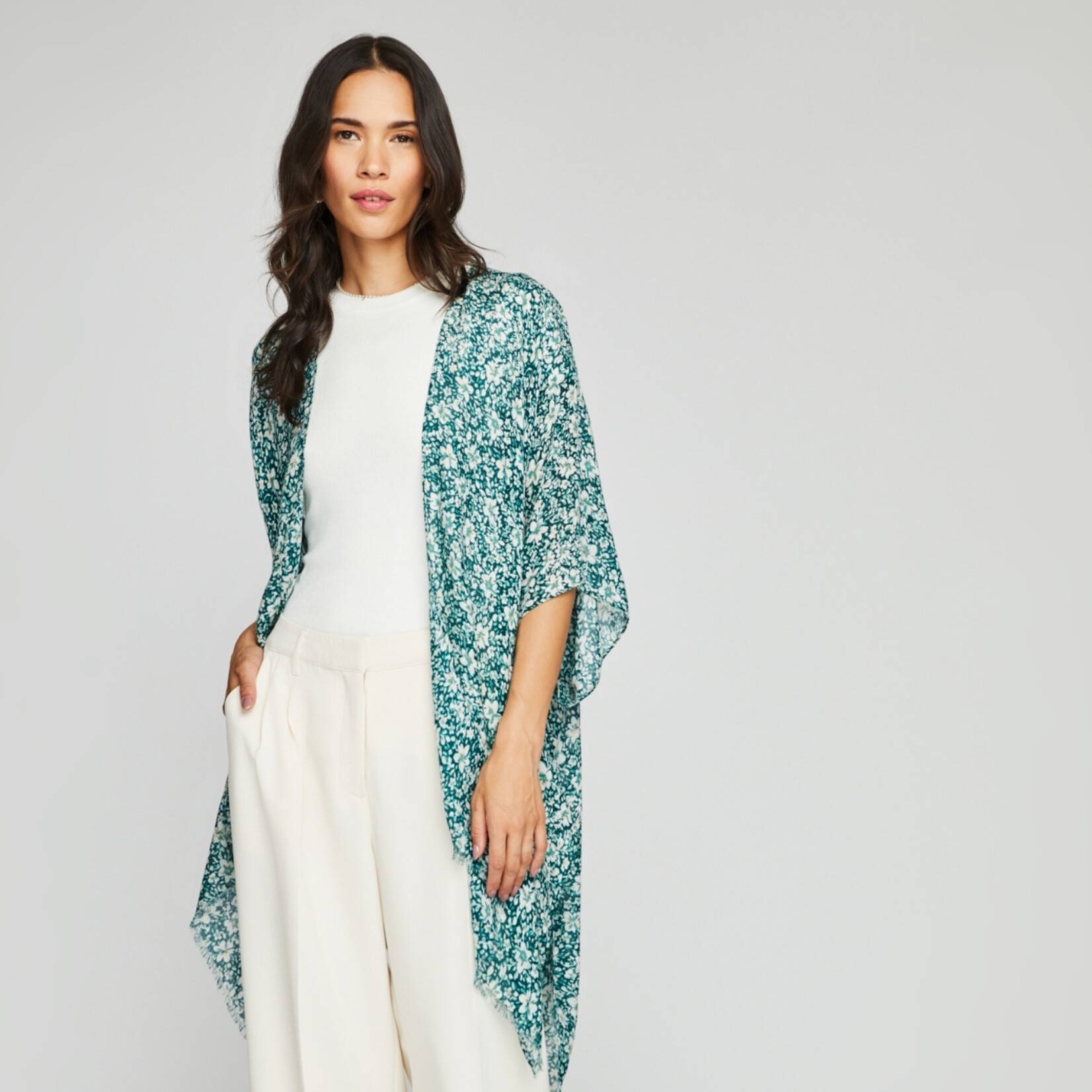 Gentle Fawn Dawn Cover-up - Green Palm