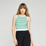 Gentle Fawn Cora Knit Stripe Tank - Green