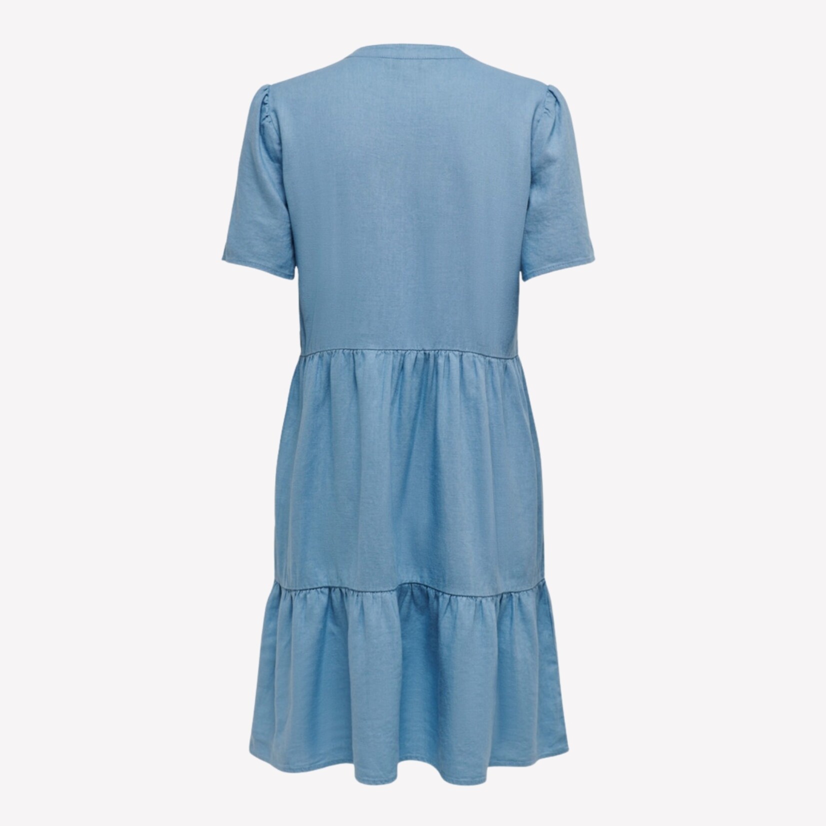 Only Trini Tiered Linen Dress