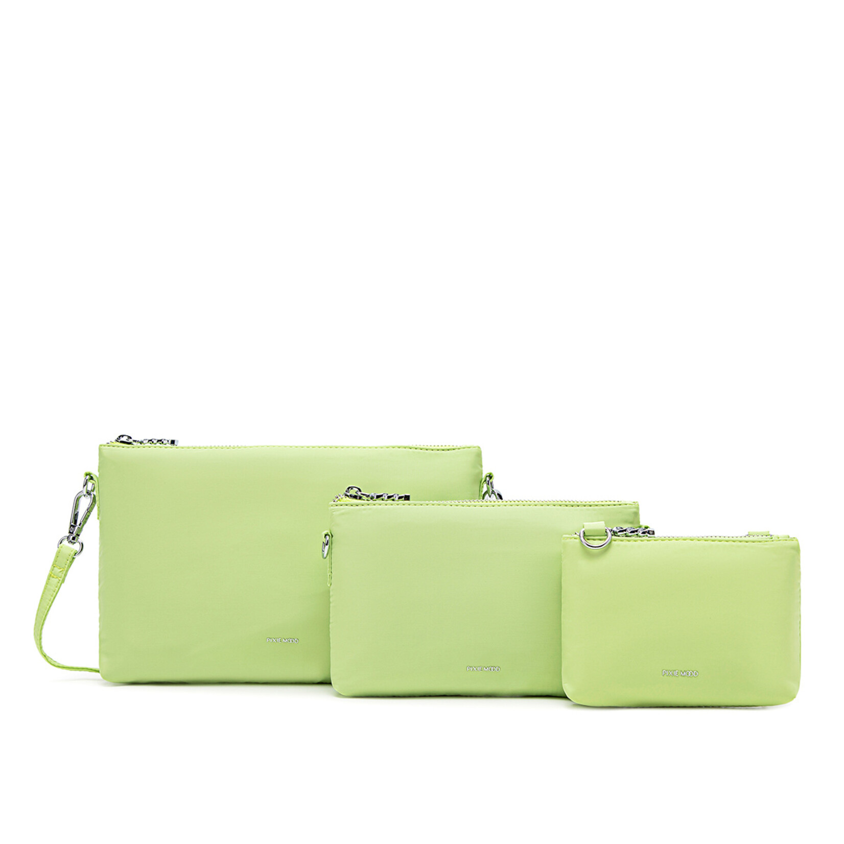 Pixie Mood Drea Pouches Set - Lime