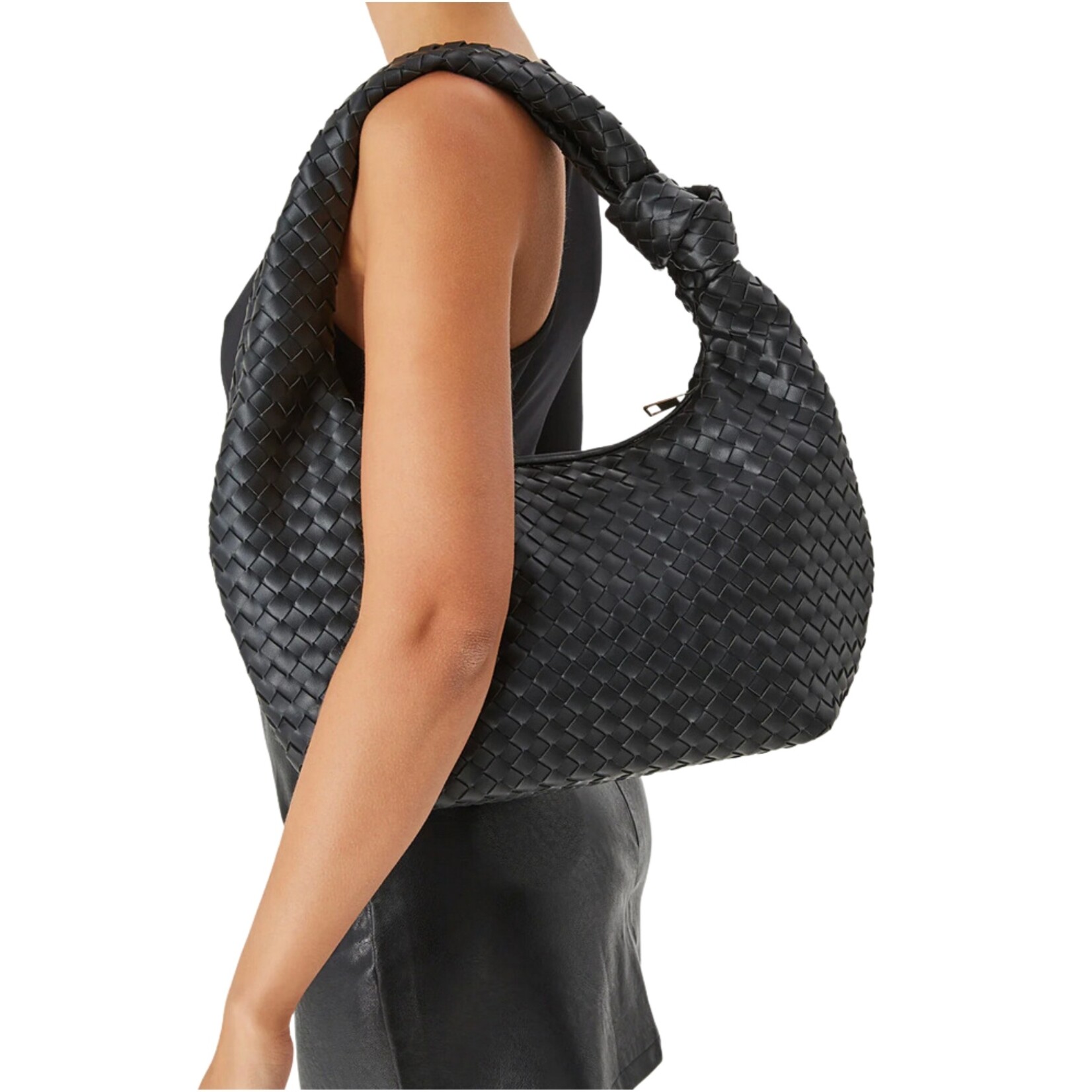 Billini Kenya Woven Shoulder Bag