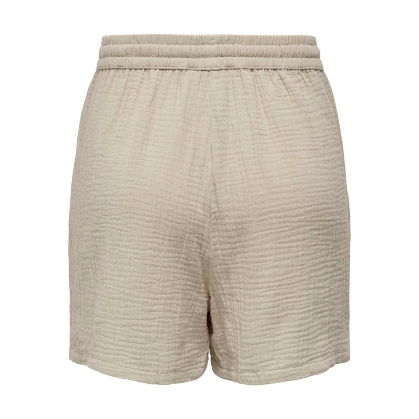 Only Canyon Cotton Gauze Short - Tan