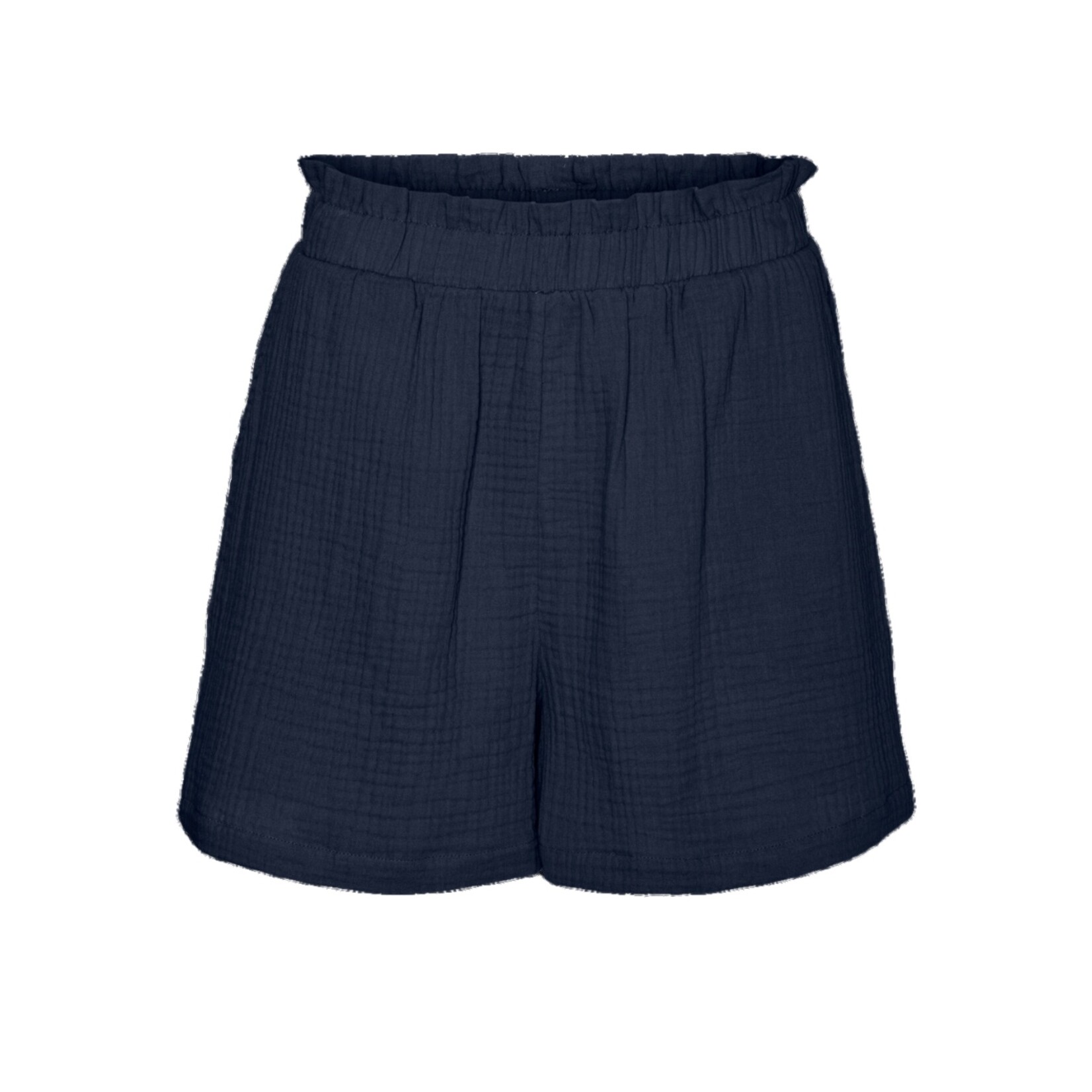 Vero Moda Madrid Gauze Shorts - Navy