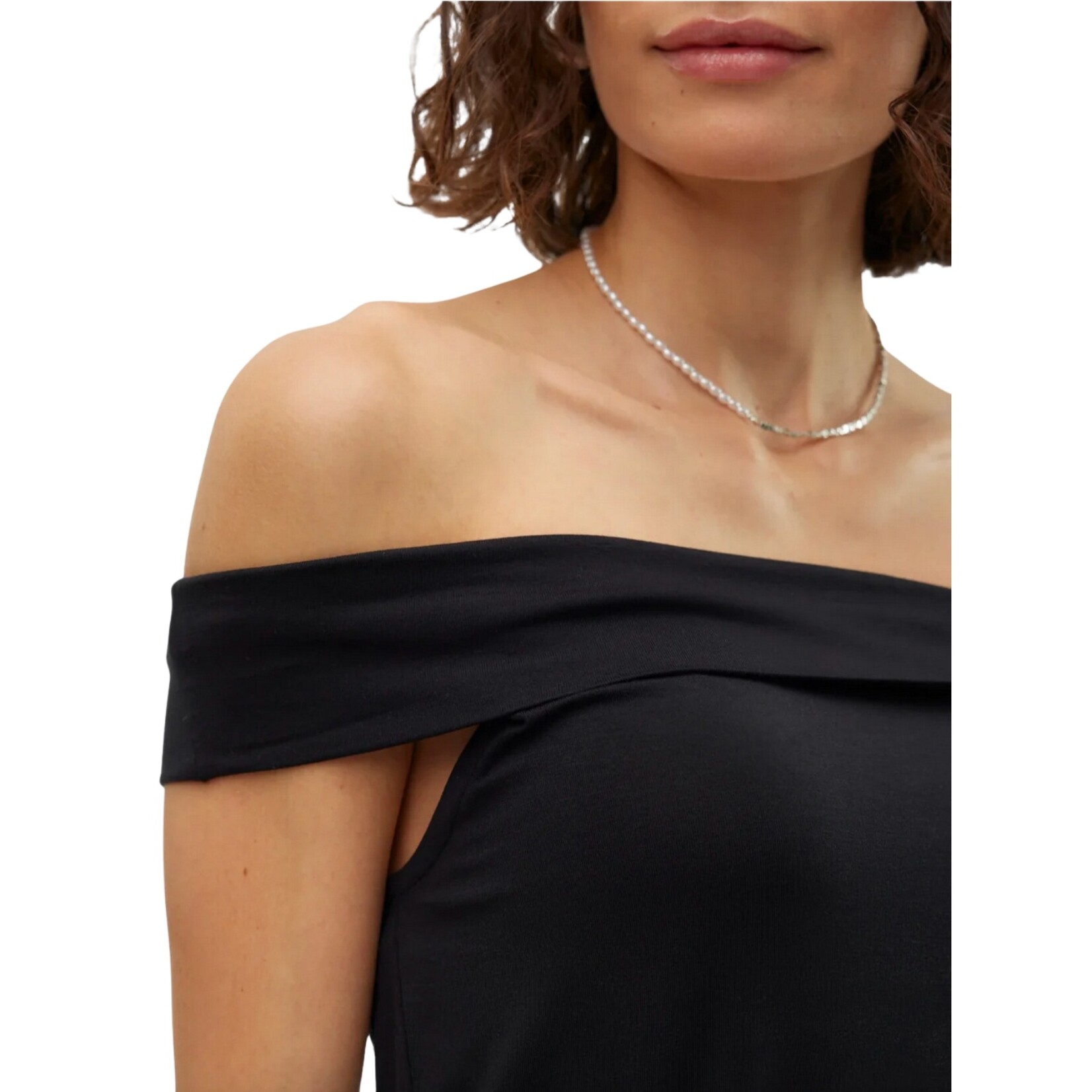 Vero Moda Naomi Off Shoulder Top - Black