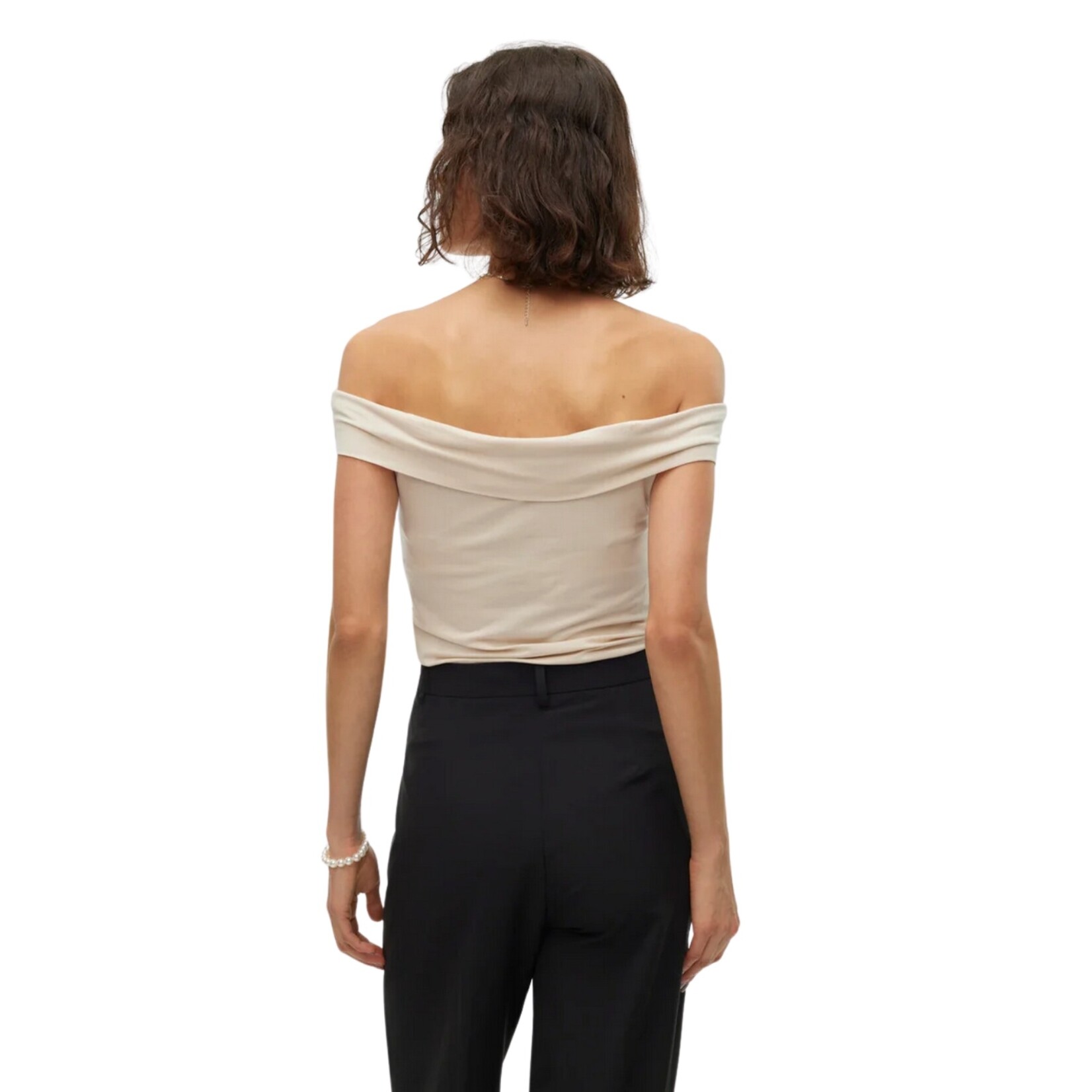 Vero Moda Naomi Off Shoulder Top - Birch