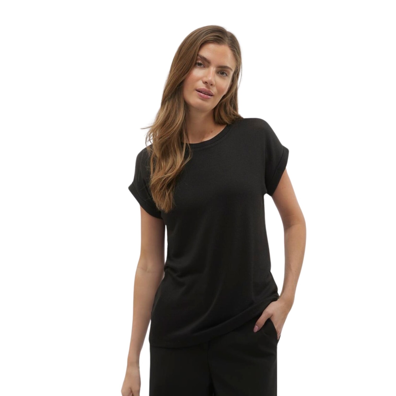 Vero Moda Monroe Knit Tee - Black