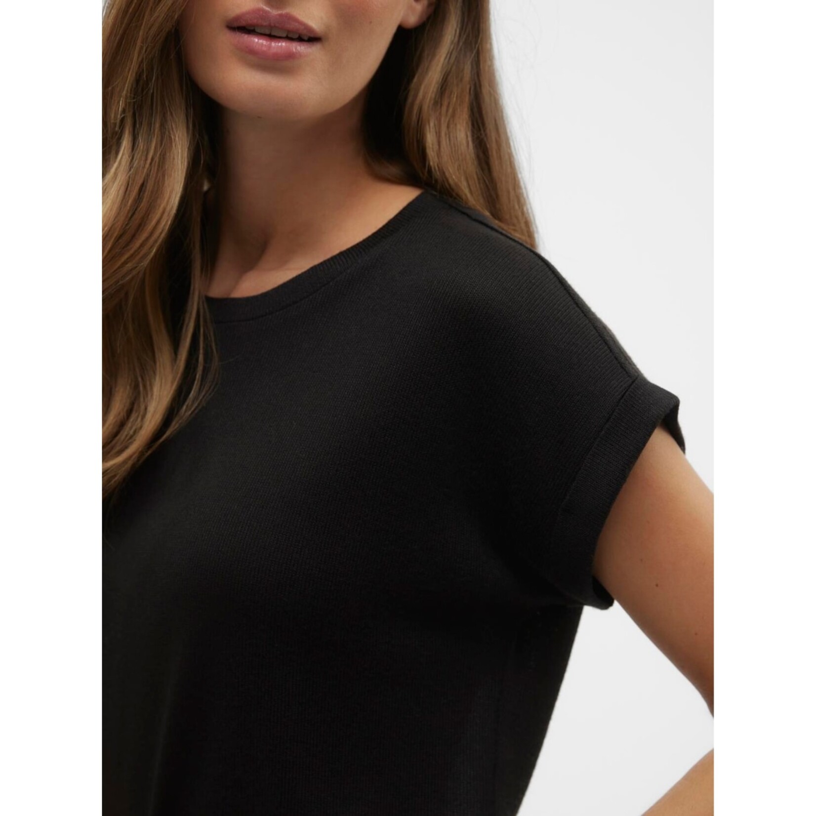 Vero Moda Monroe Knit Tee - Black