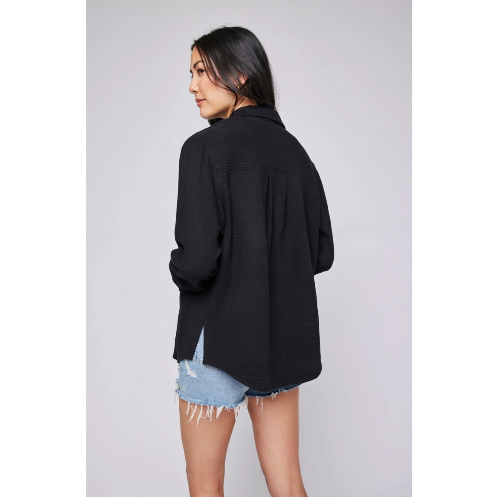 Gentle Fawn Sonia Button Up - Black