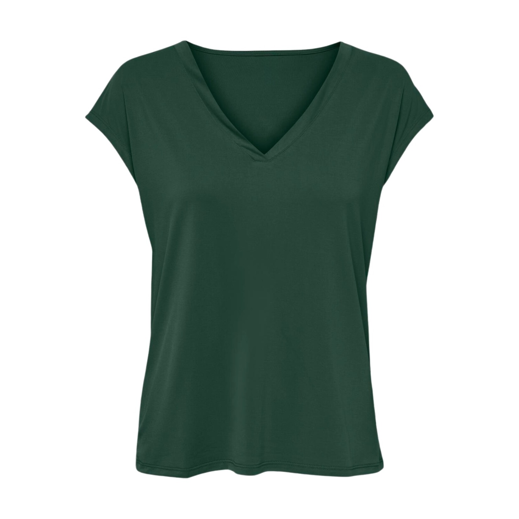 Only Willa Modal V-Neck Tee - Sycamore