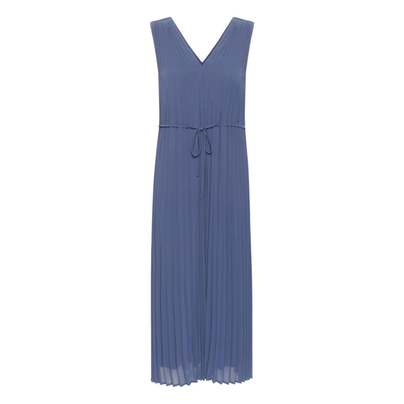 Kaffe Naveah Pleated Dress - Blue Indigo