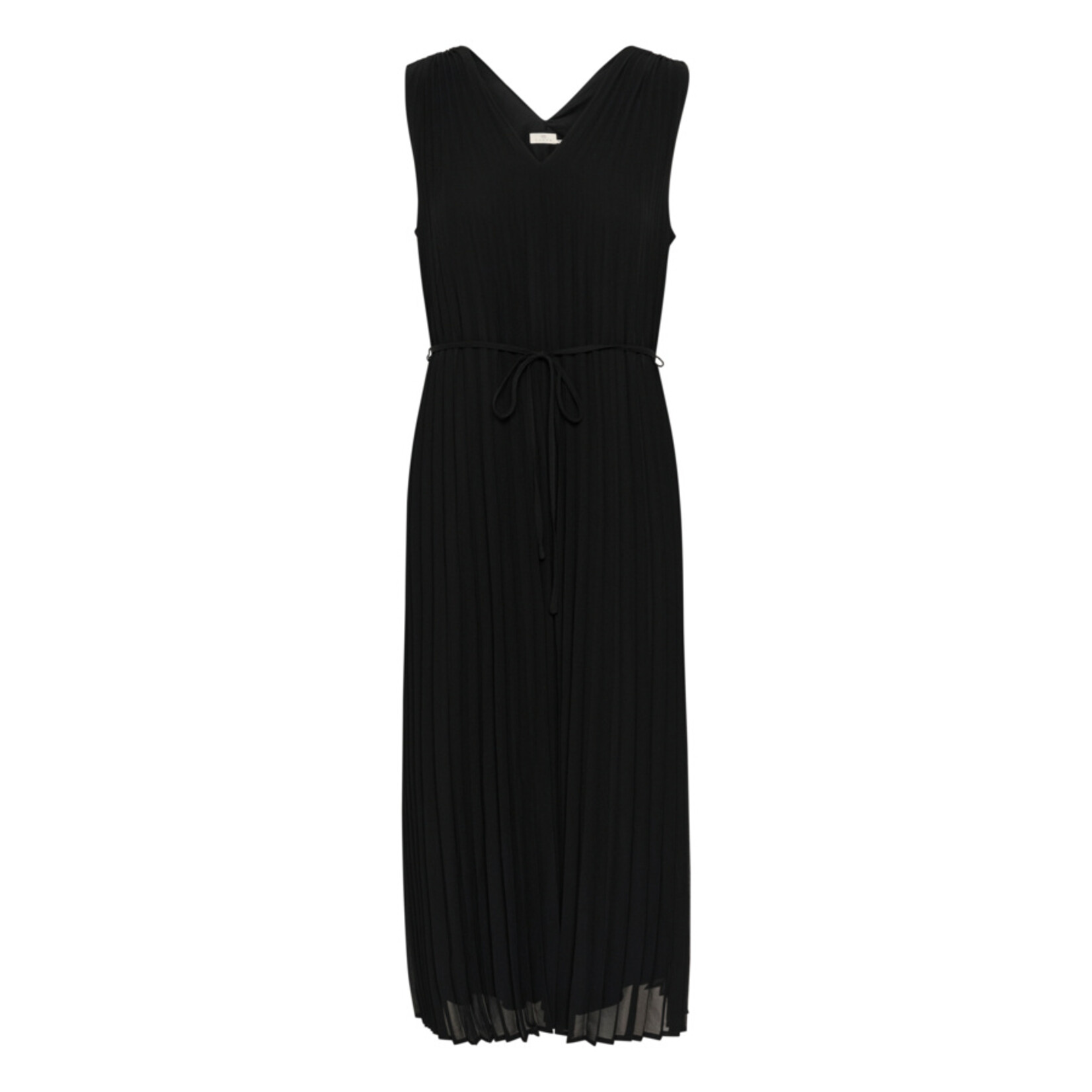 Kaffe Naveah Pleated Dress - Black