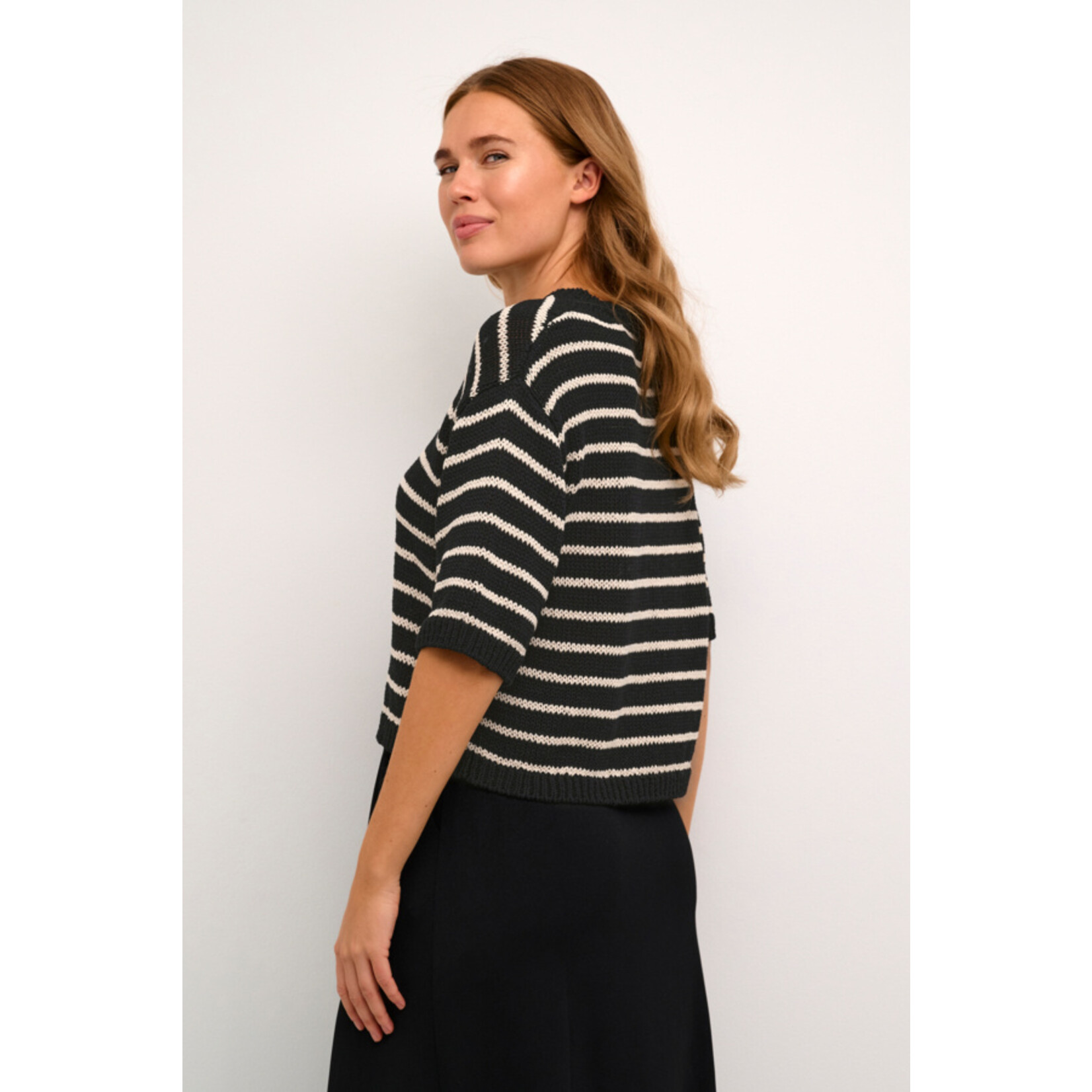 Kaffe Zia Striped Pullover