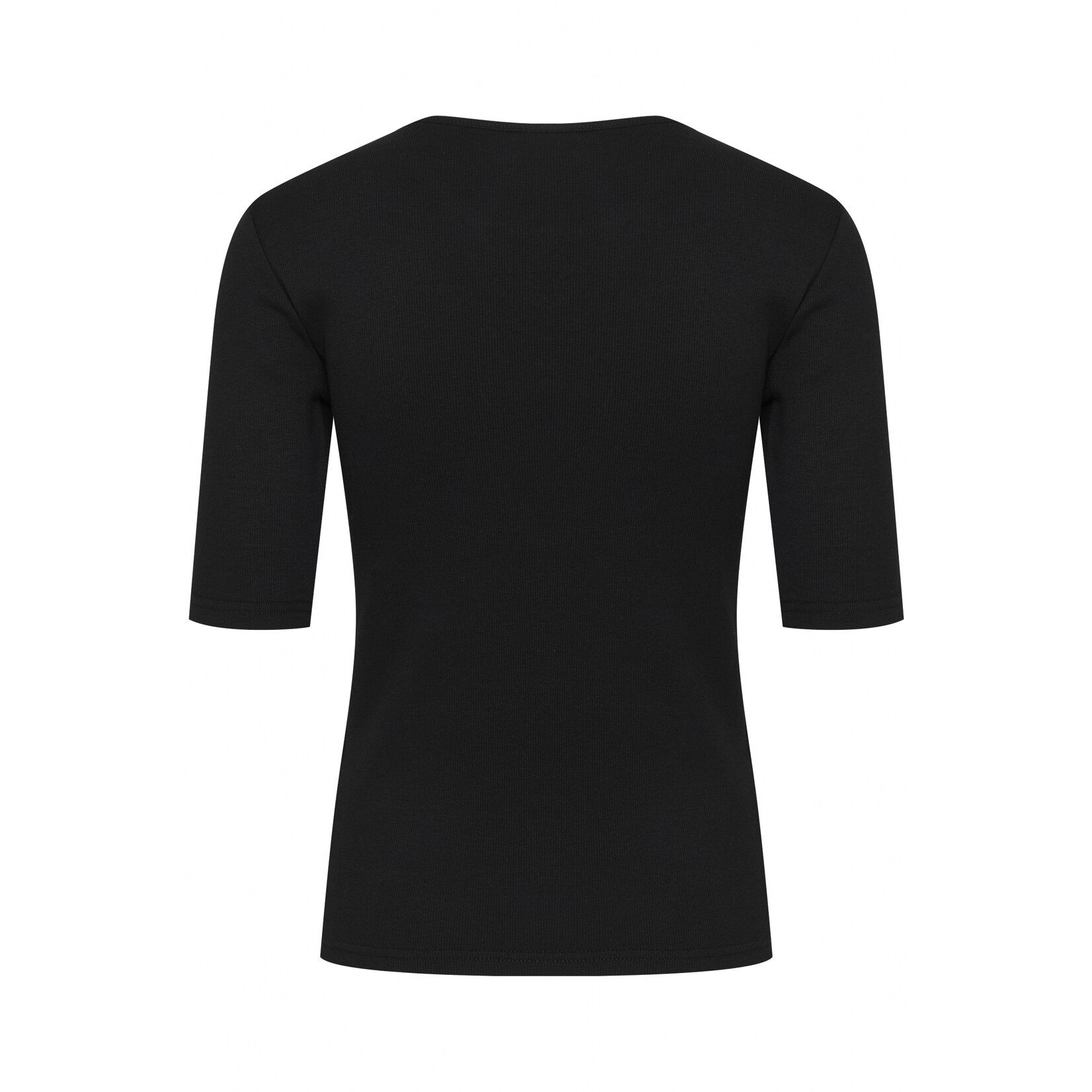 Kaffe Dakota Rib Top - Black