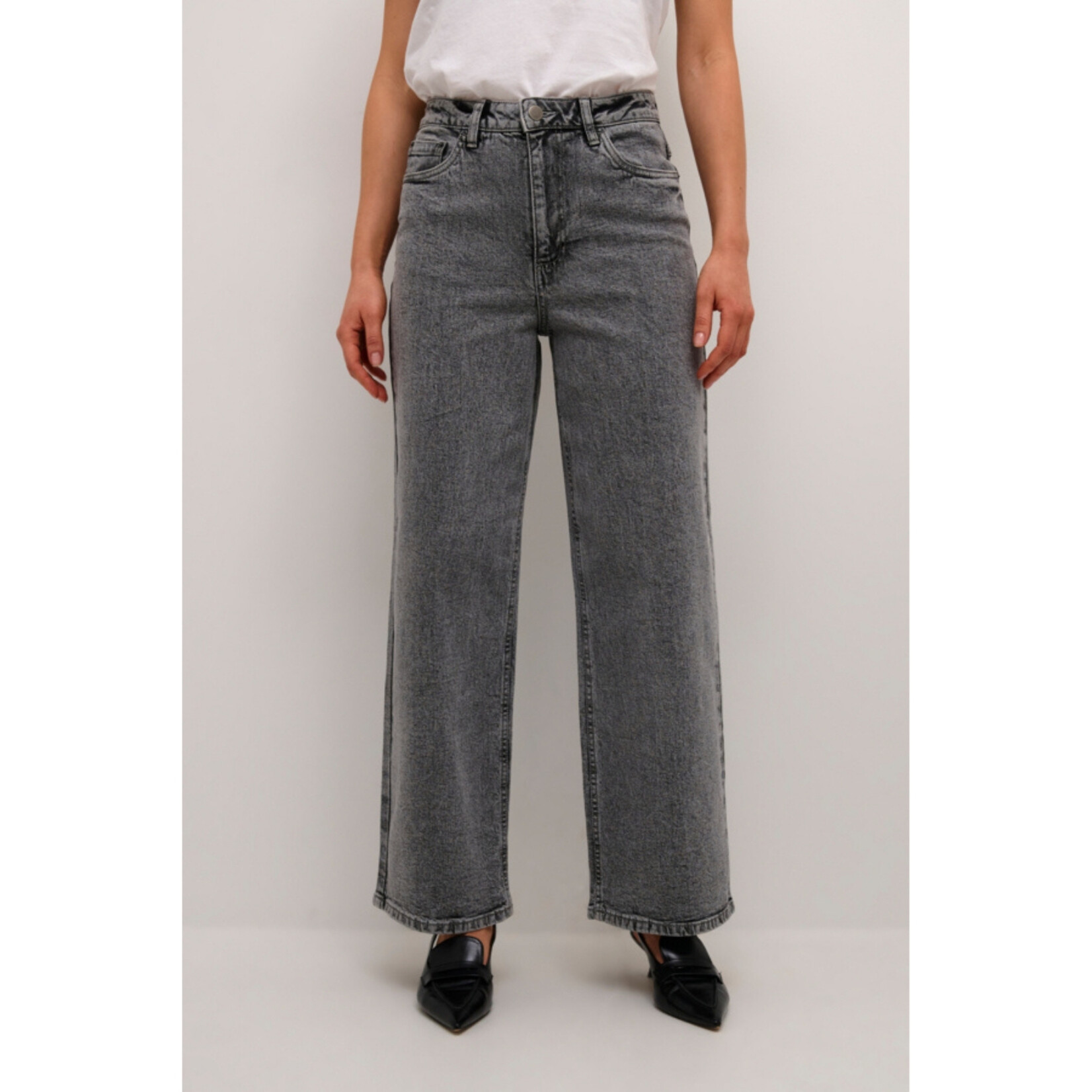 Kaffe Sybil Wide Leg Jean