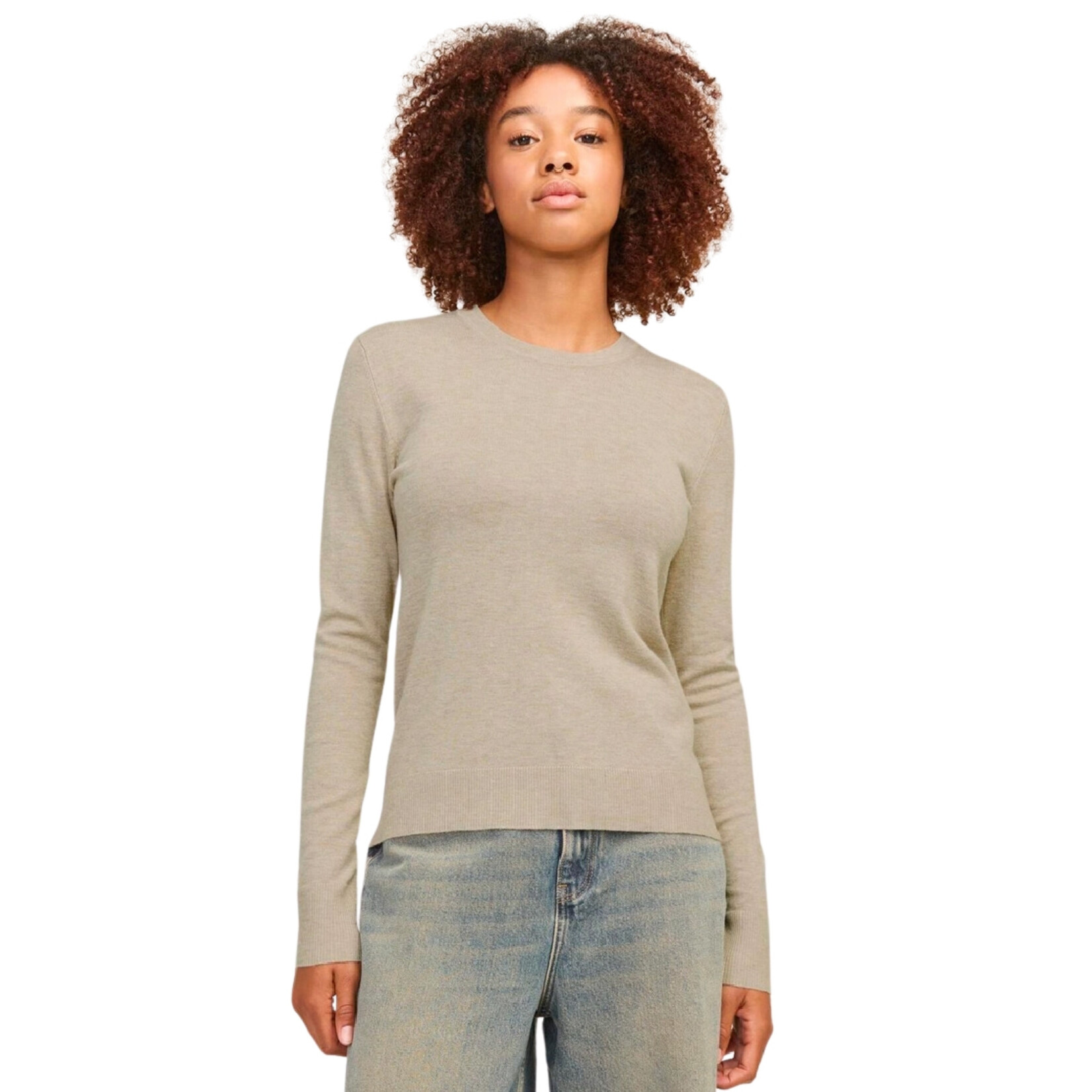 JJXX Aysha Comfy Knit - Feather Grey