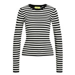 JJXX Caleb Stripe LS - Black