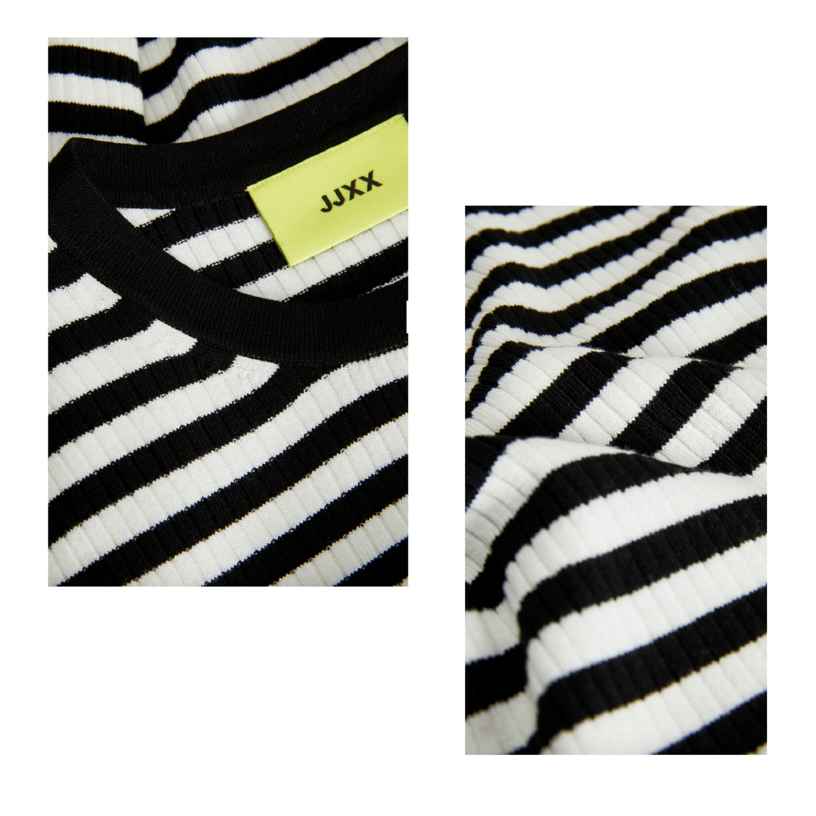 JJXX Caleb Stripe LS - Black