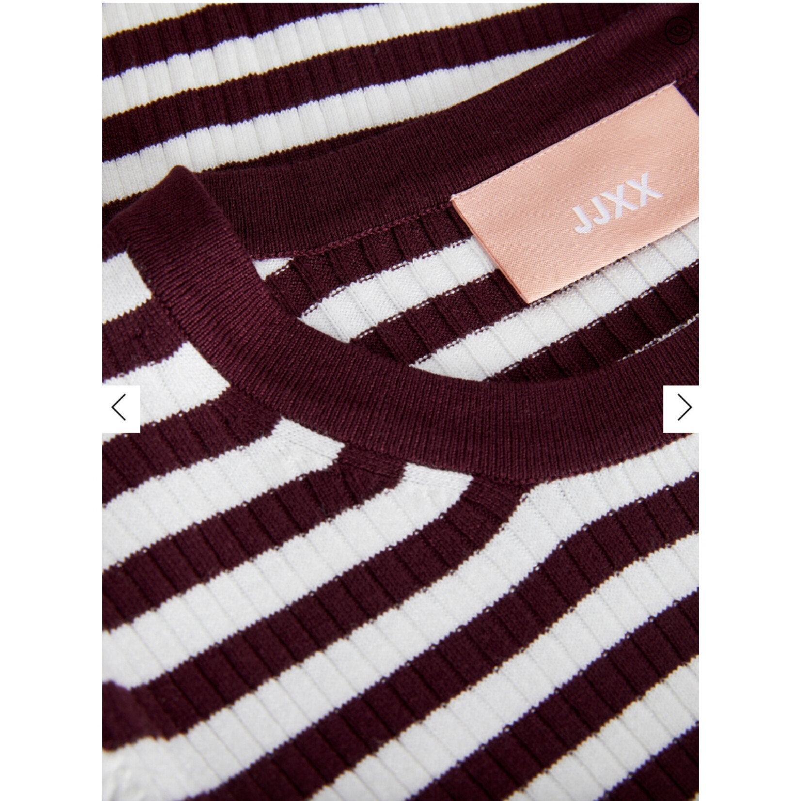 JJXX Caleb Stripe LS - Sassafras