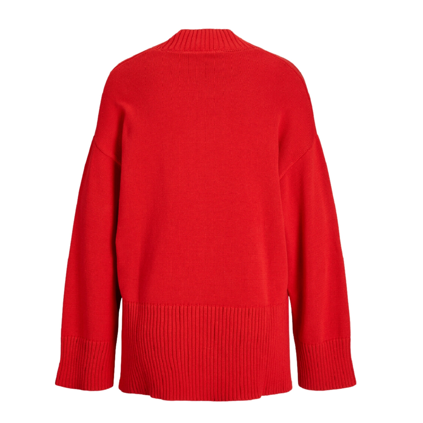 JJXX Shayna Hi-Neck Knit - Fiery Red