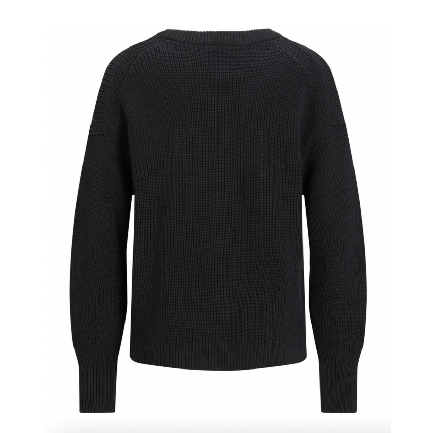 JJXX Nash Chunky Knit Crew - Black