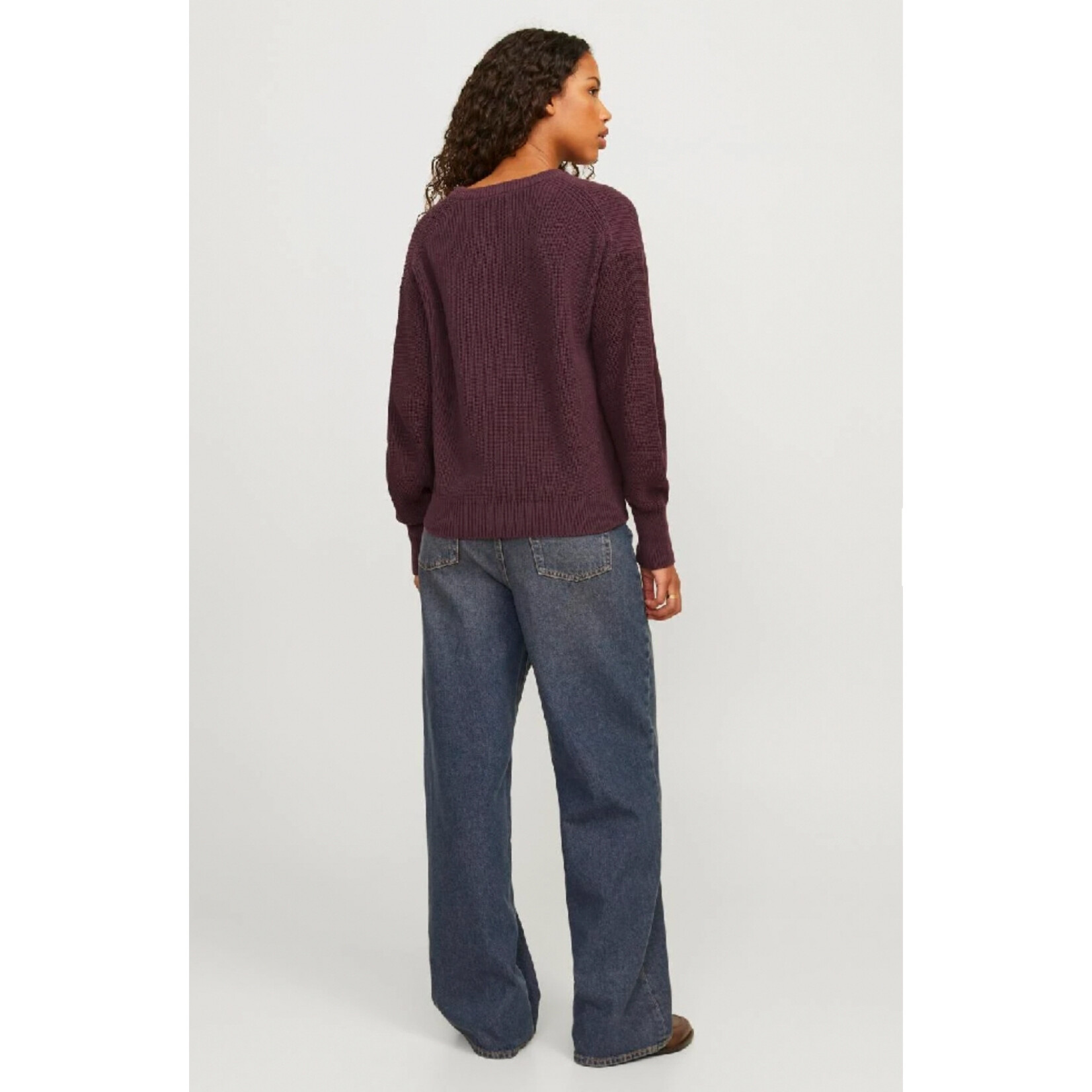 JJXX Nash Chunky Knit Crew - Sassafras