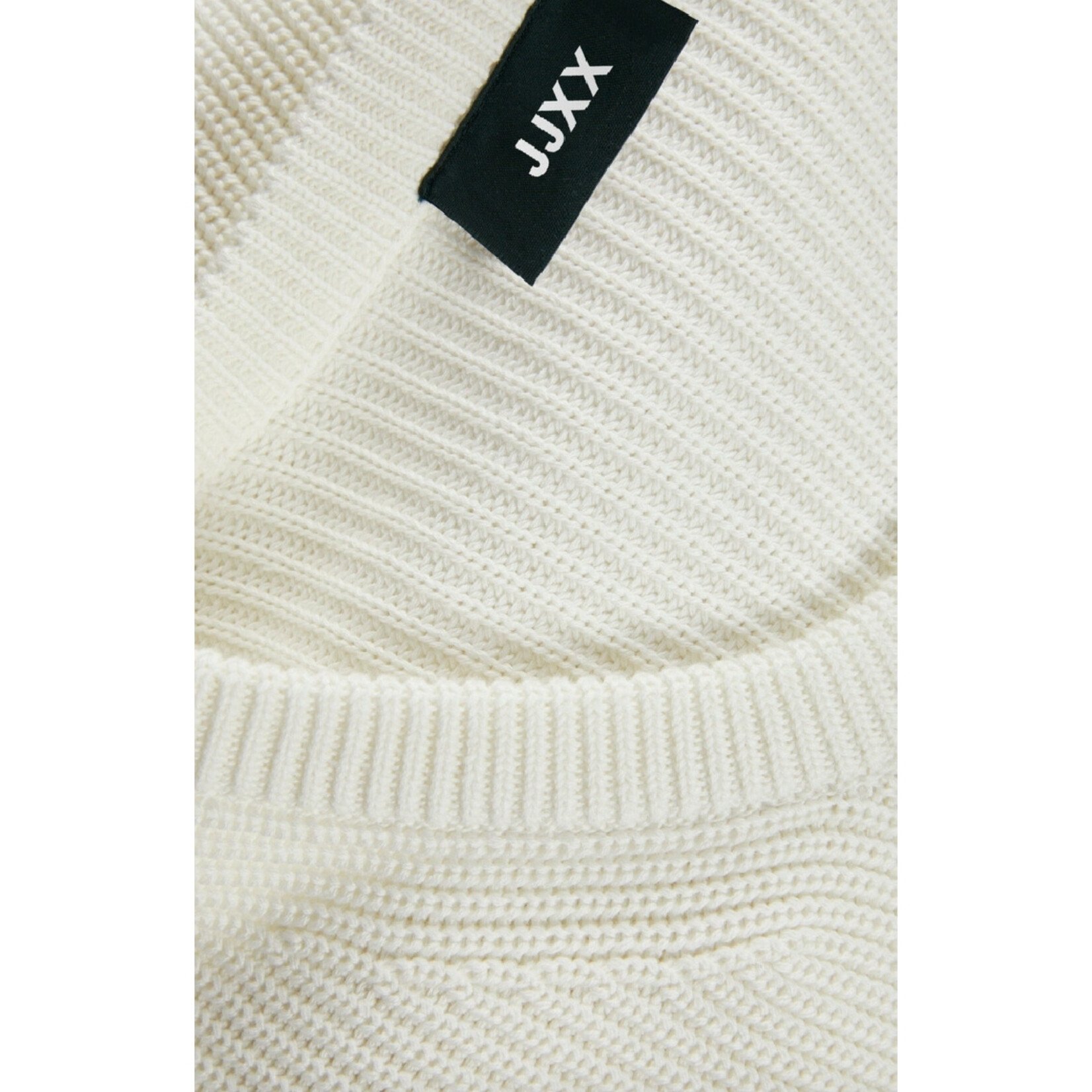 JJXX Nash Chunky Knit Crew - White