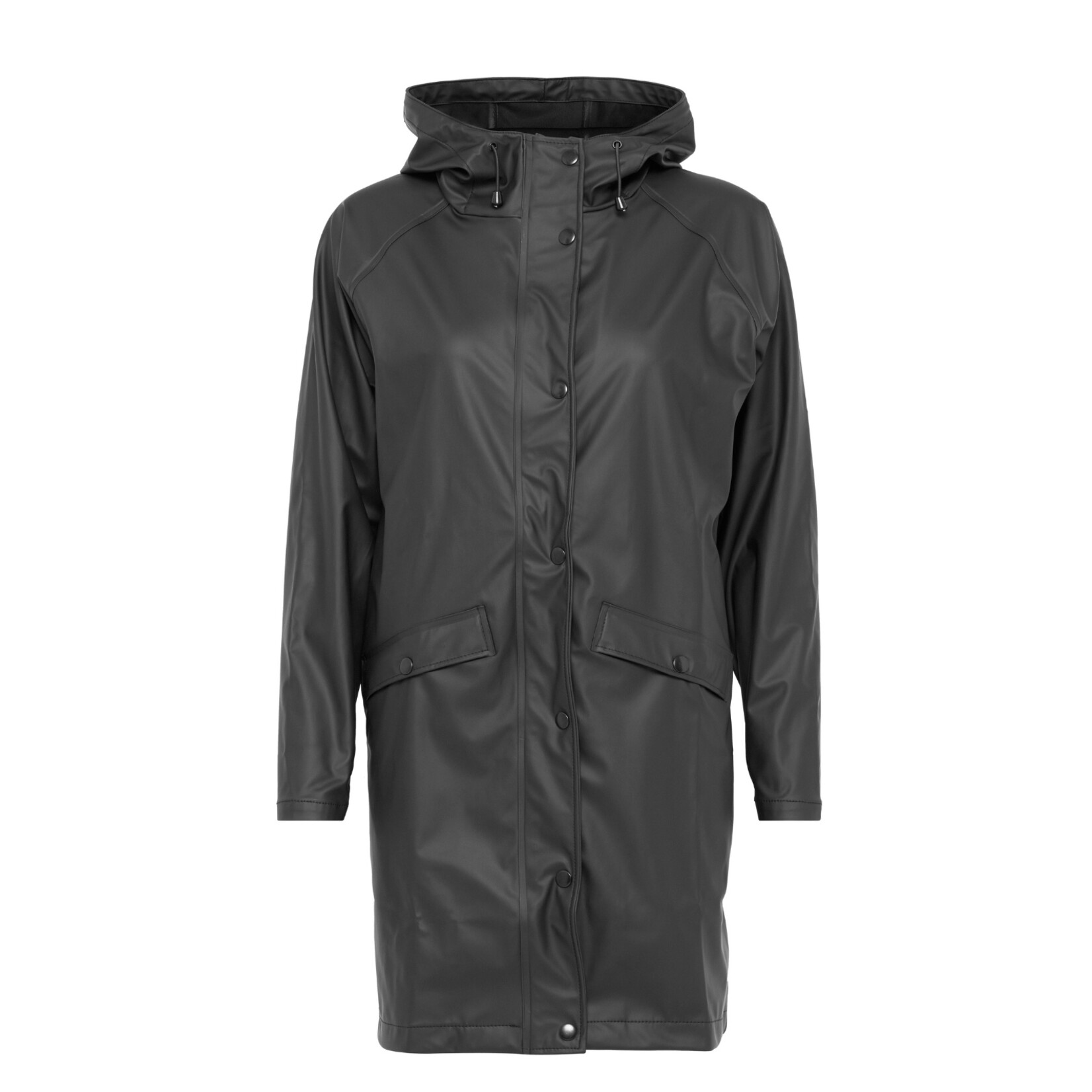 ICHI Coastal Raincoat - Black