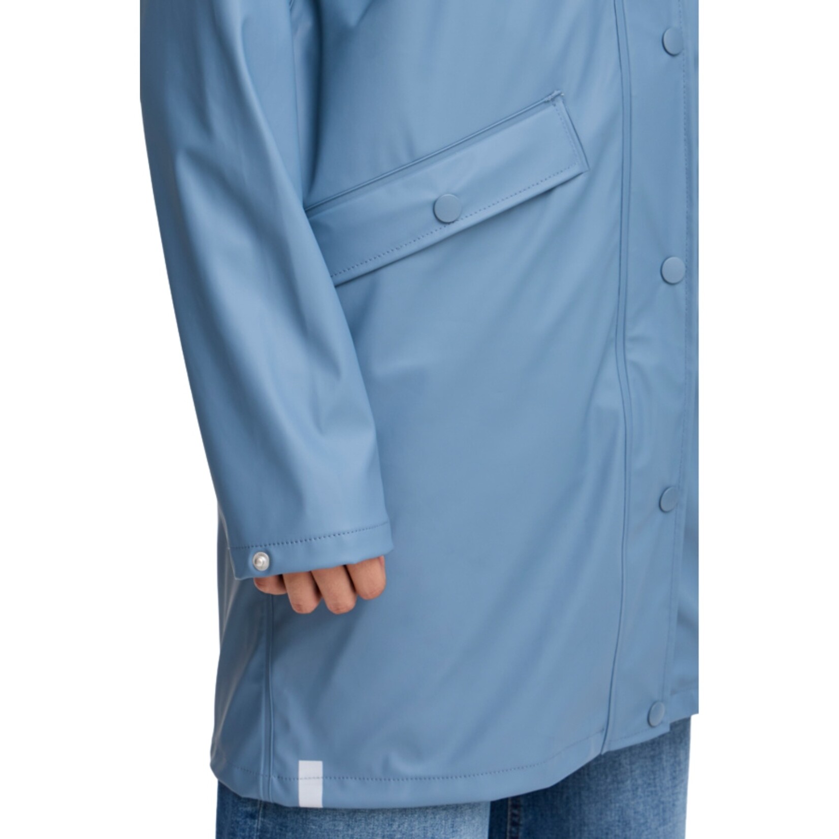 ICHI Coastal Raincoat - Blue Mirage