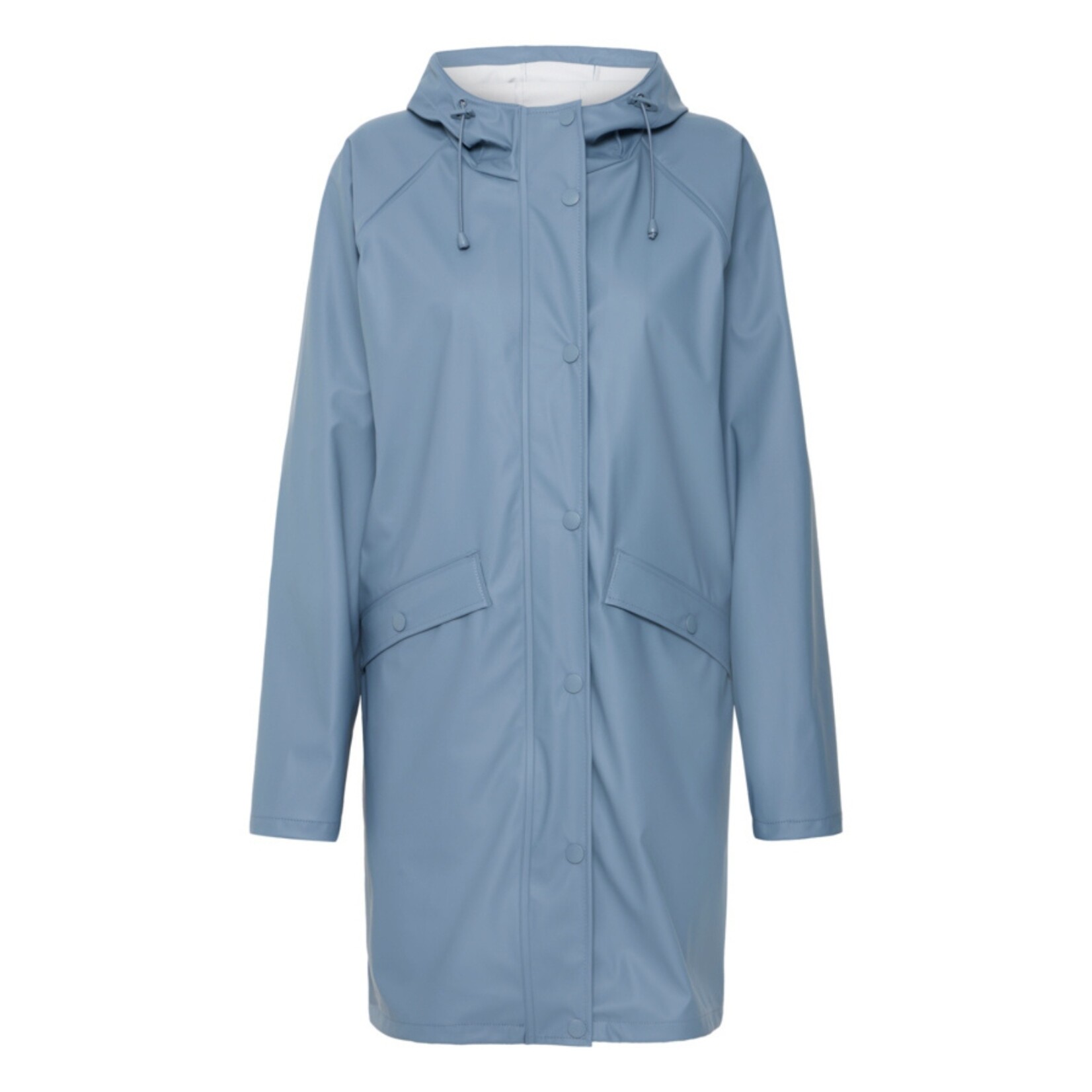 ICHI Coastal Raincoat - Blue Mirage