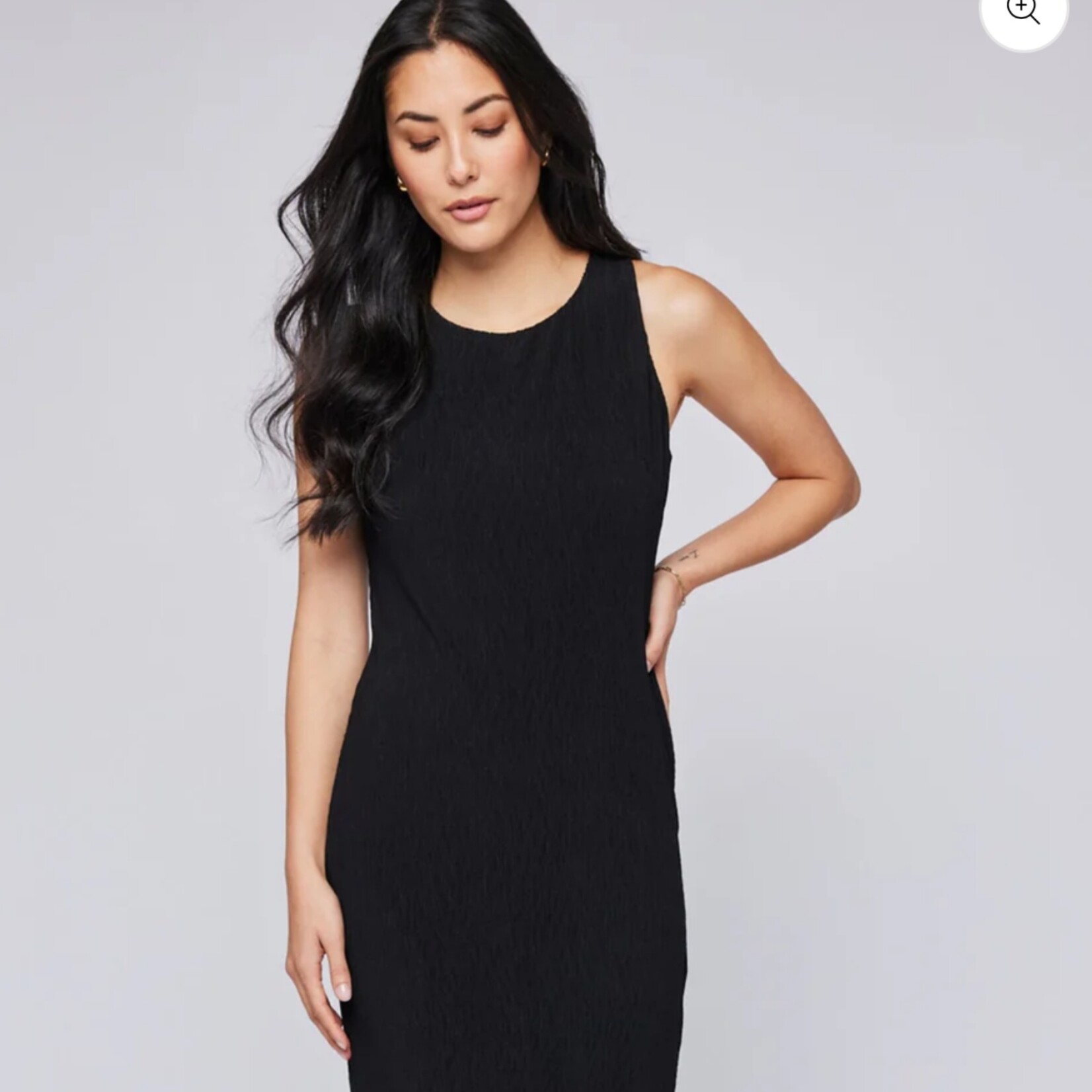 Gentle Fawn Joanna Midi Crinkle Dress