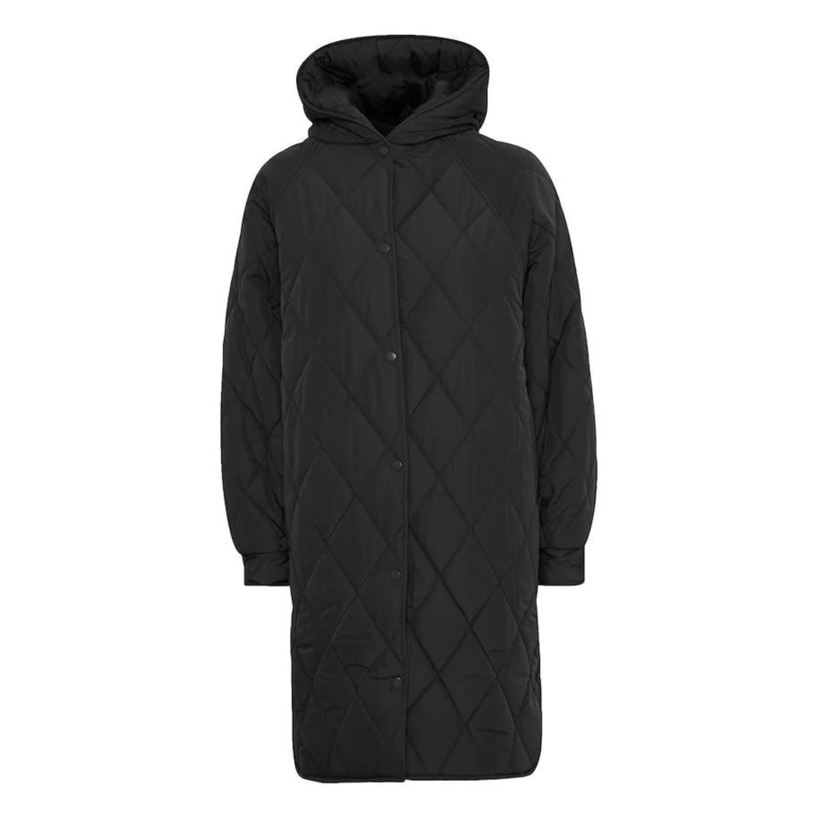 ICHI Harmony Quilted Hooded Jacket