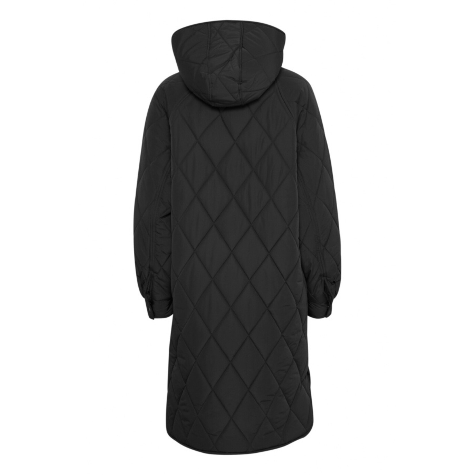 ICHI Harmony Quilted Hooded Jacket