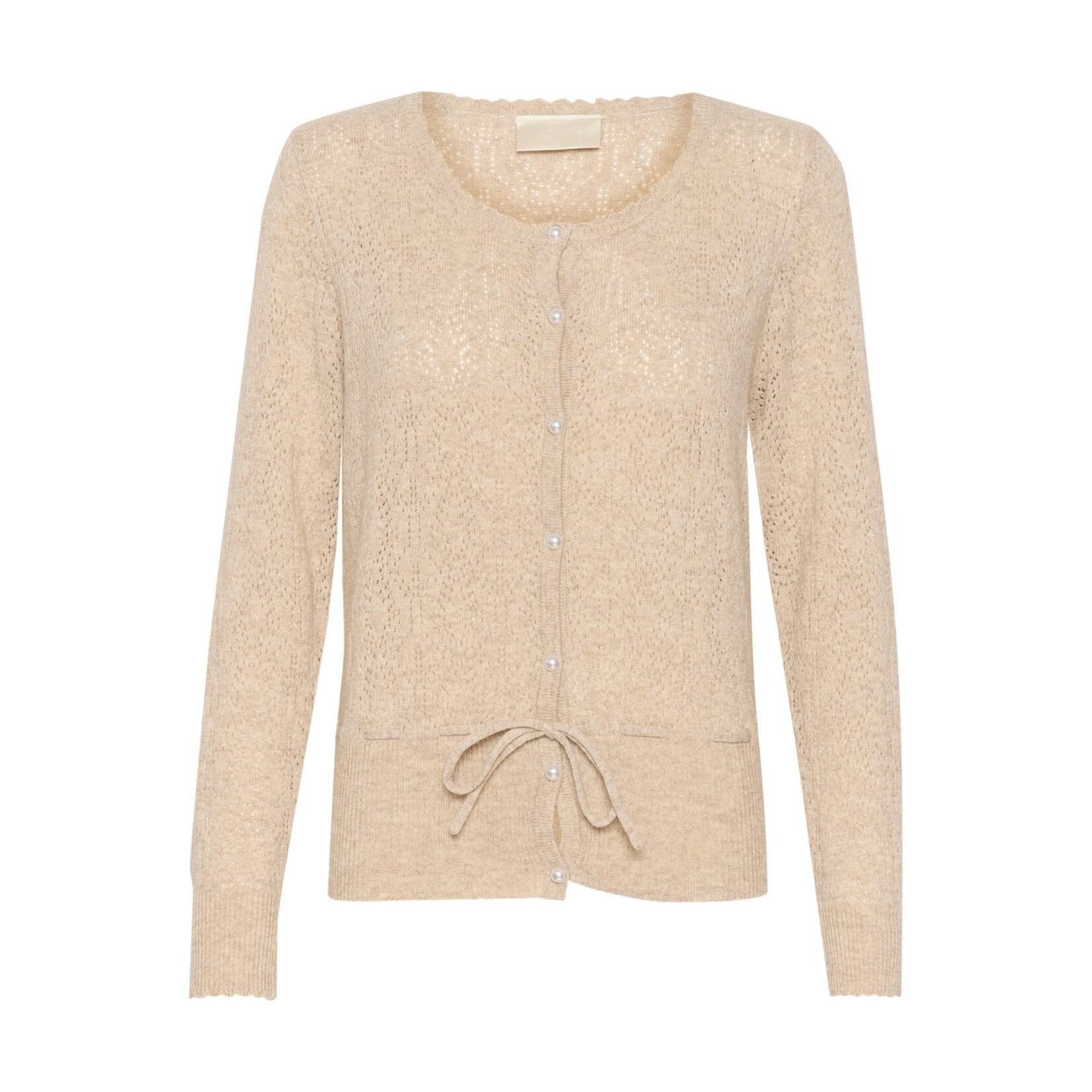 Cream Lily Knit Blouse