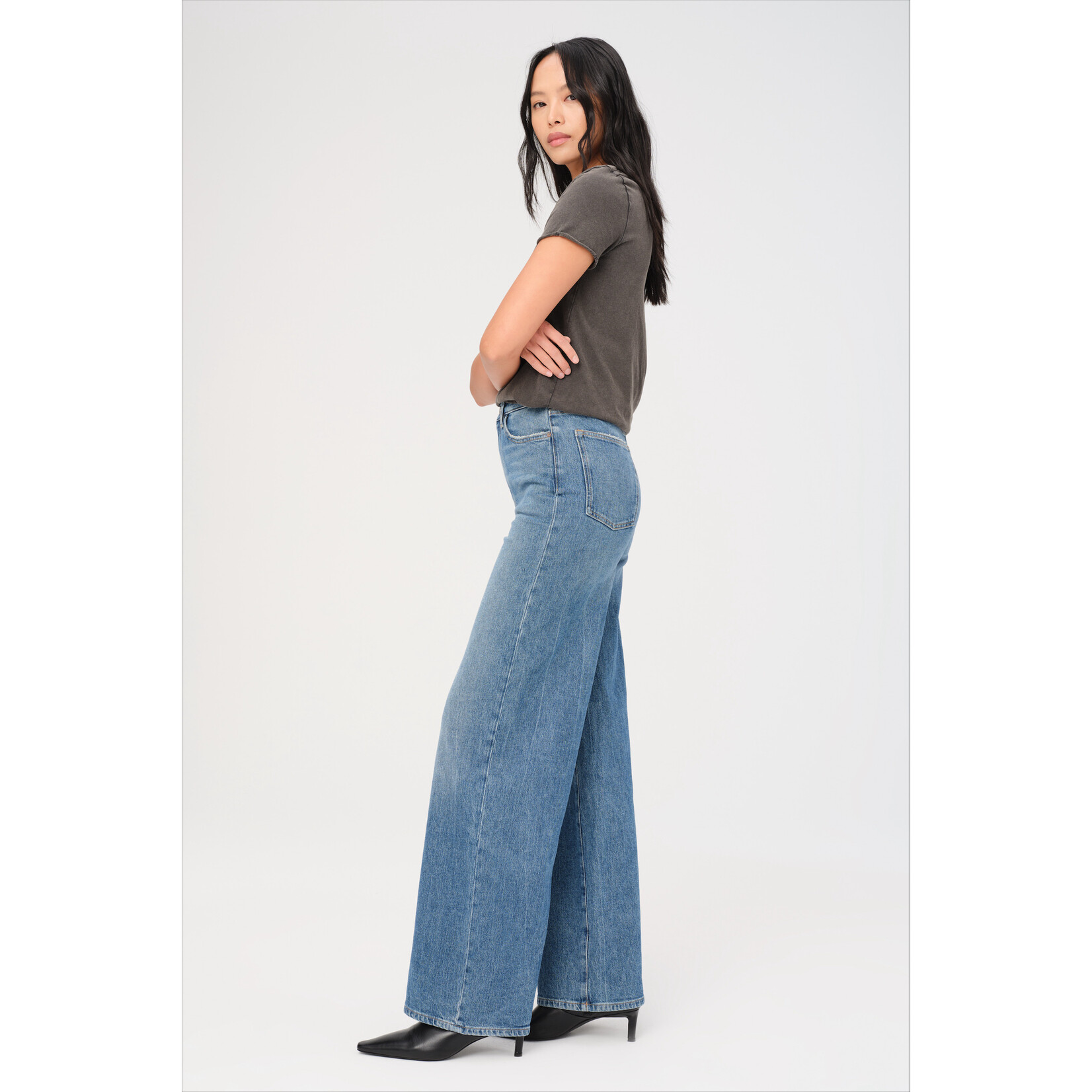 Warp & Weft NCE Relaxed Wide Leg Jean