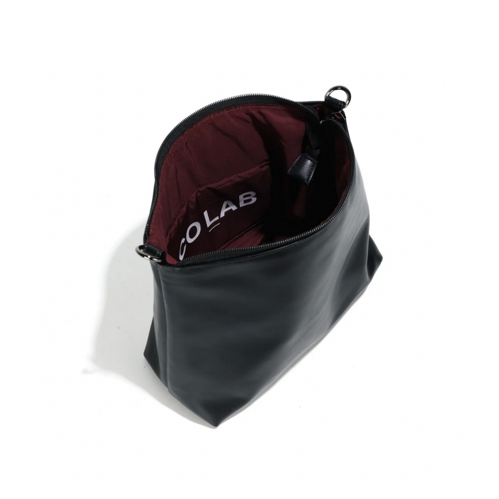Co Lab Reversible Gem Tote - Black Vegan Fur