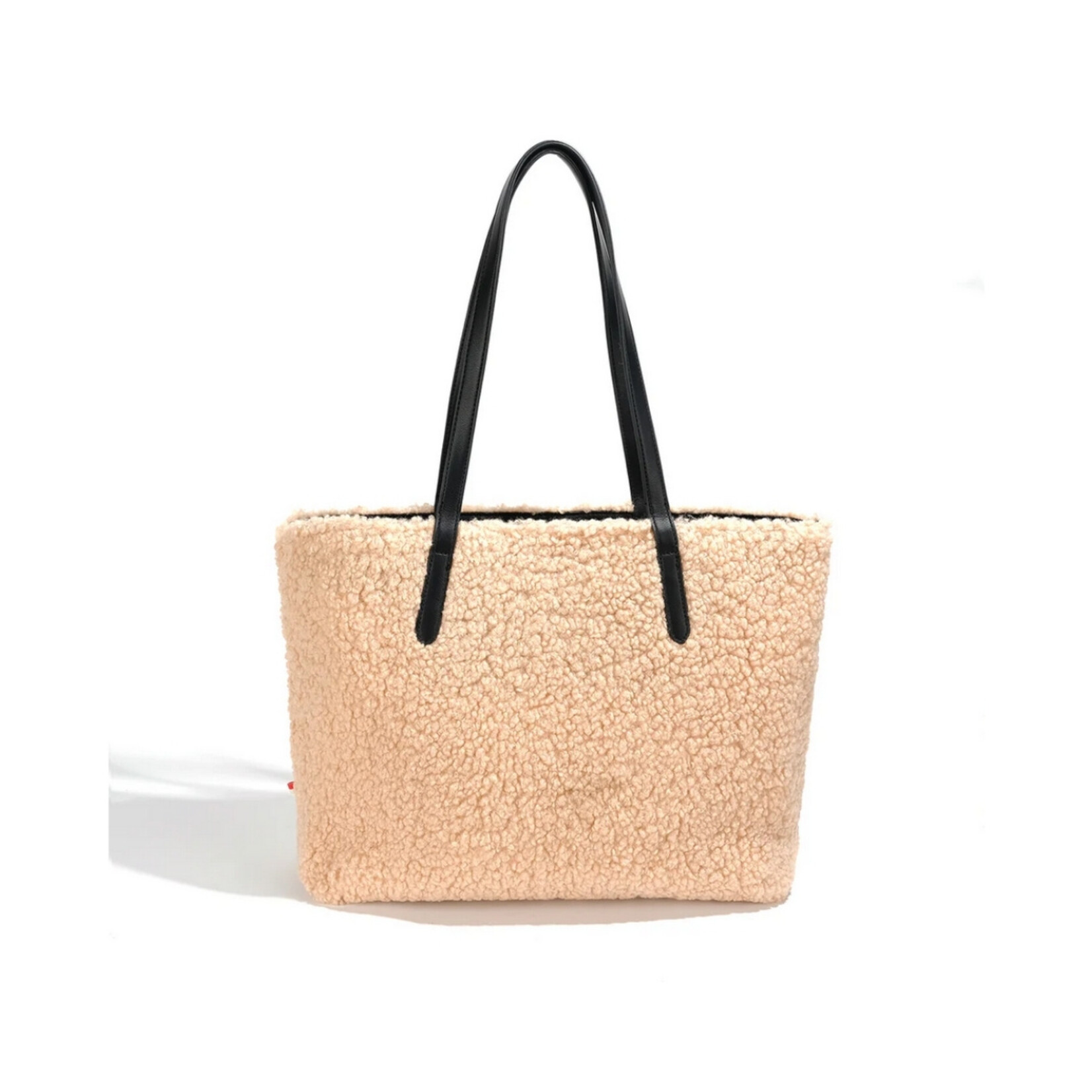 Co Lab Reversible Gem Tote - Beige Shearling