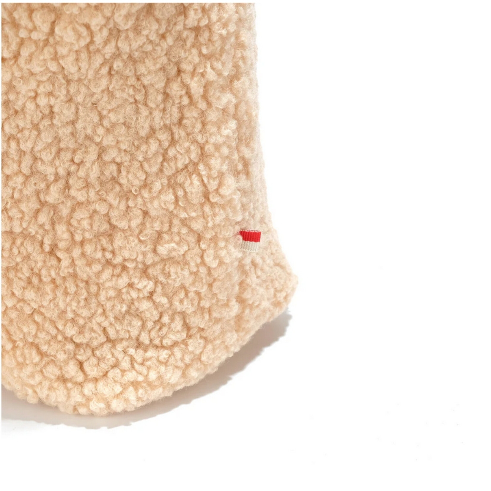 Co Lab Reversible Gem Tote - Beige Shearling