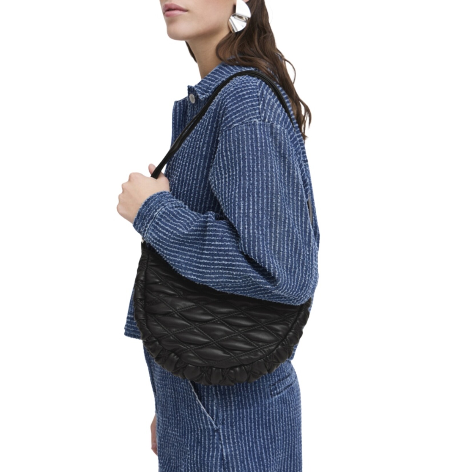 Charlie Quilted Shoulder Bag