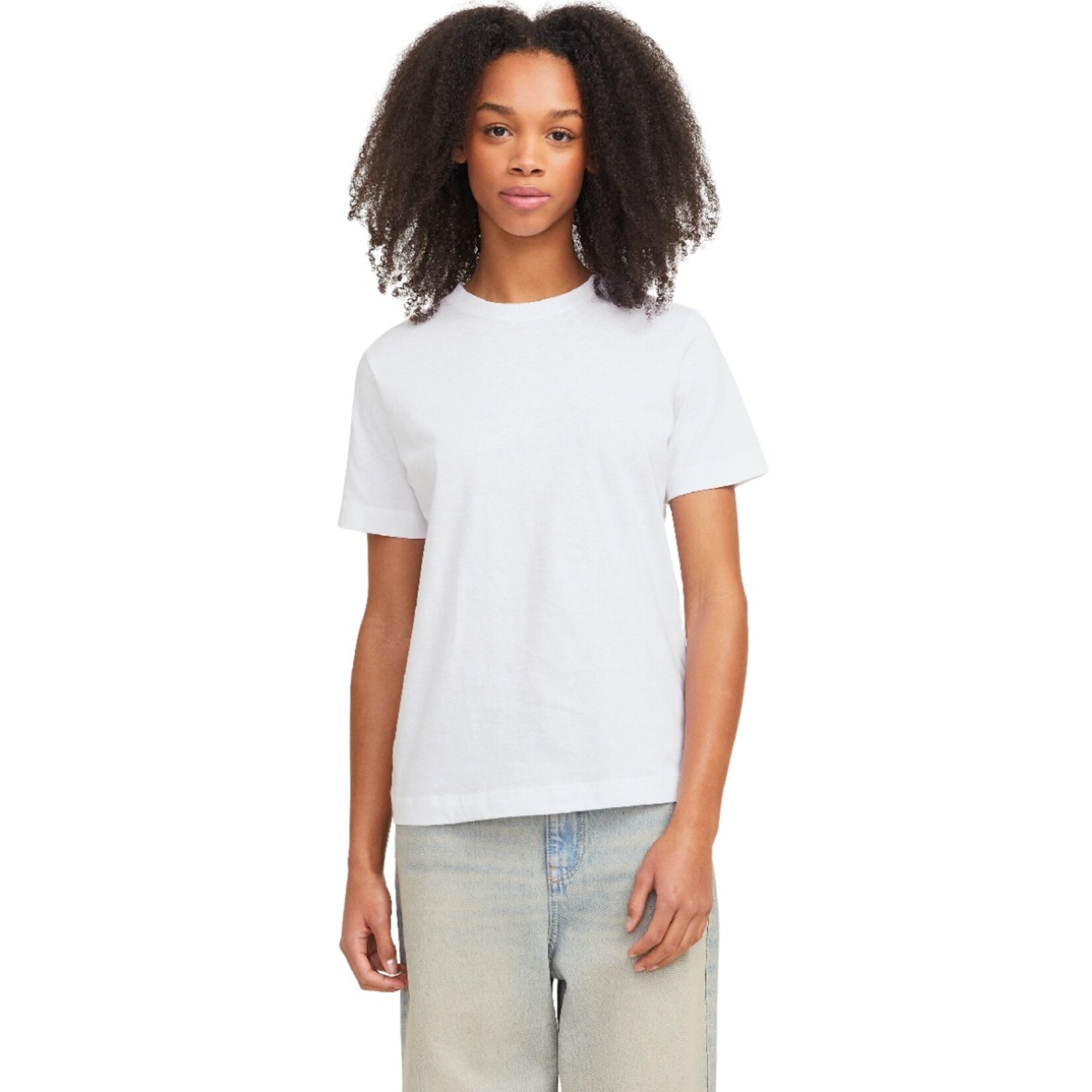 JJXX Shea Basic Tee - Bright White