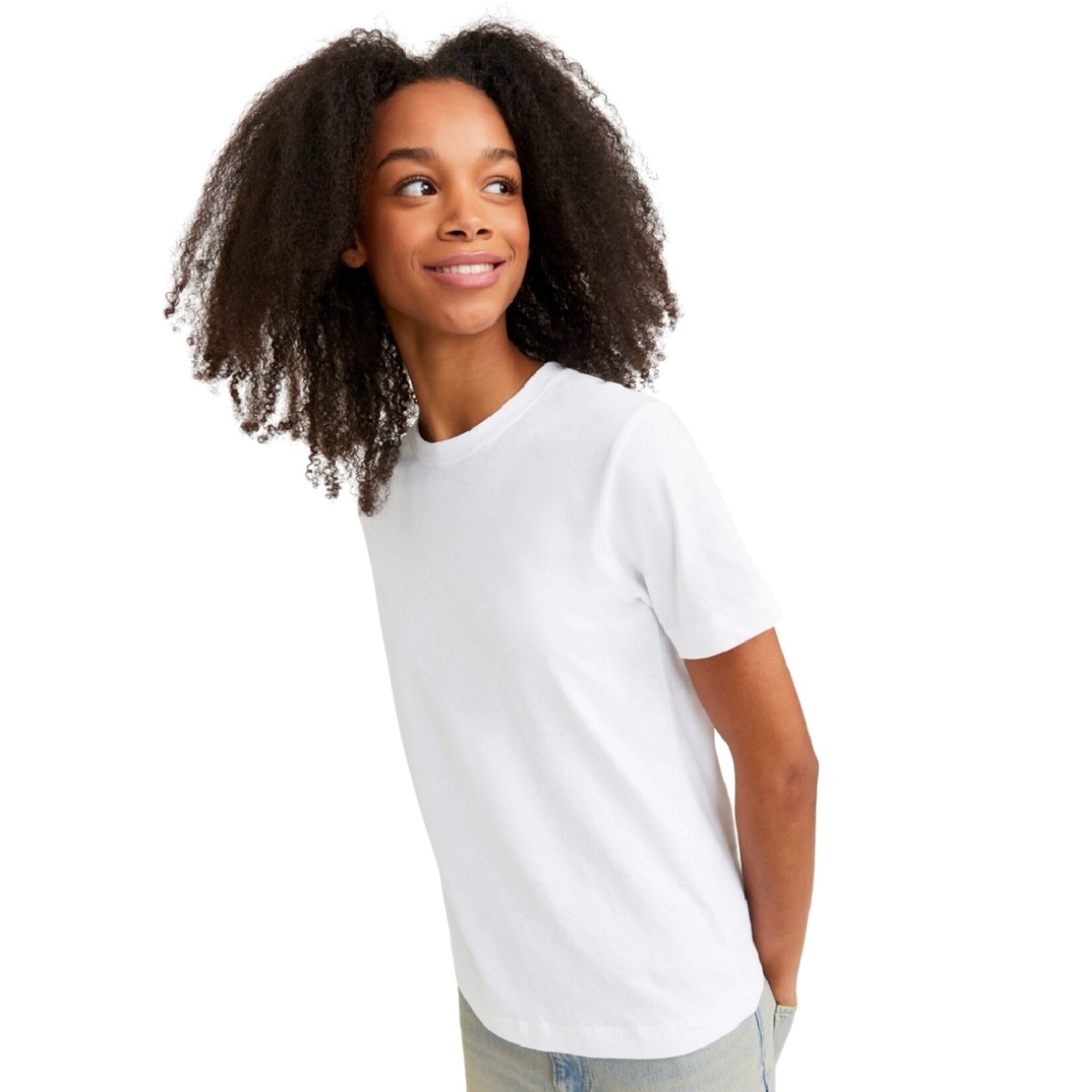 JJXX Shea Basic Tee - Bright White