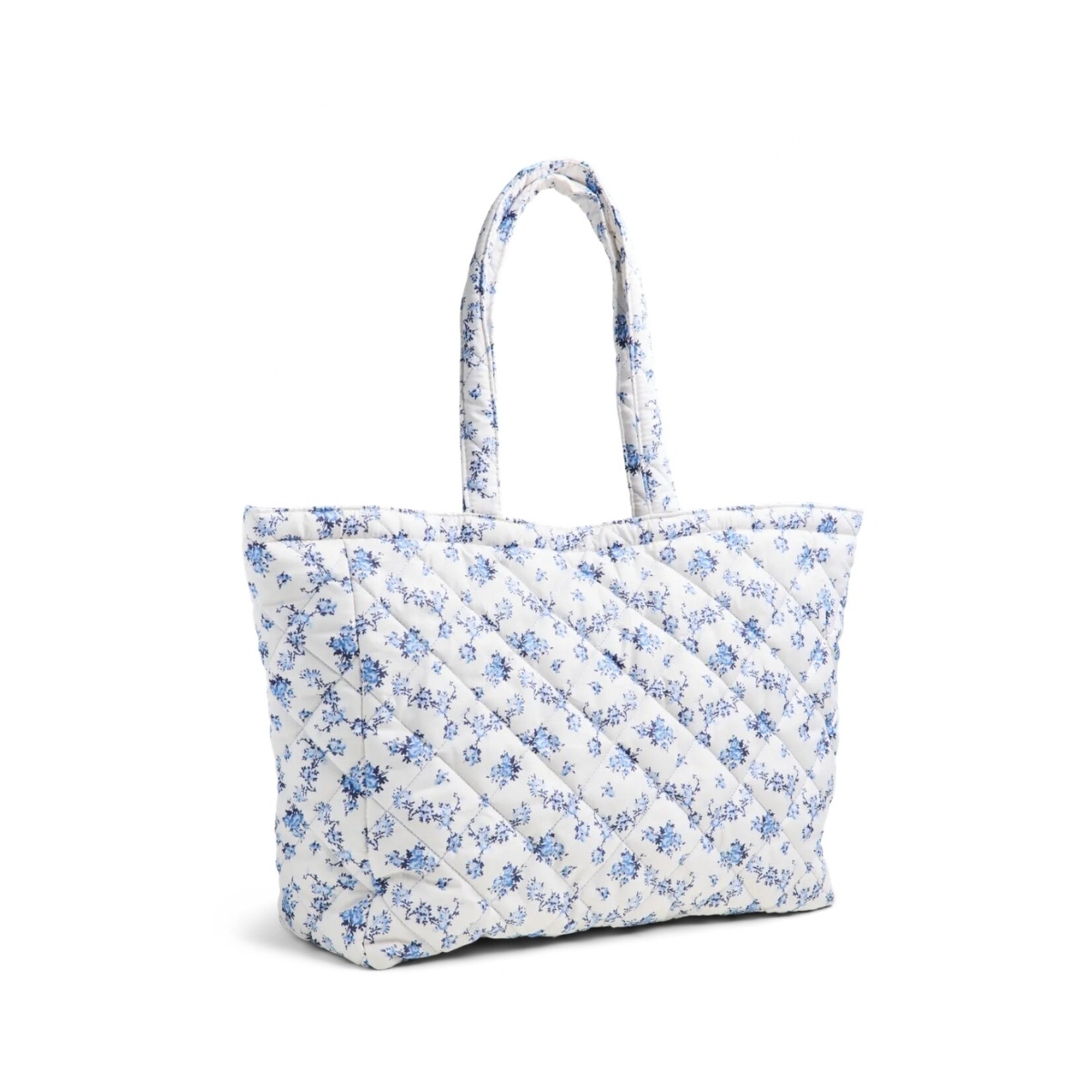 Pieces Cottage Quilted Tote - Blue