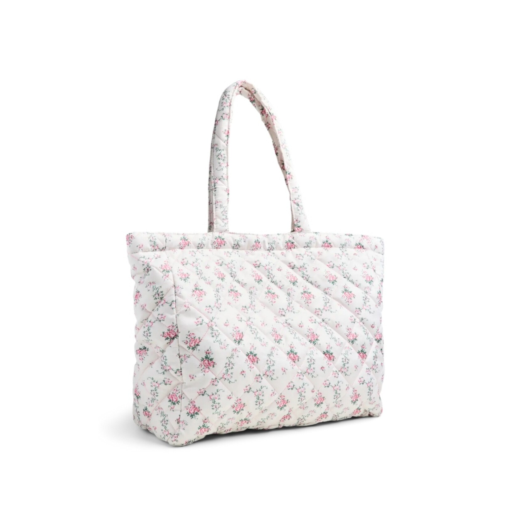 Pieces Cottage Quilted Tote - Rose
