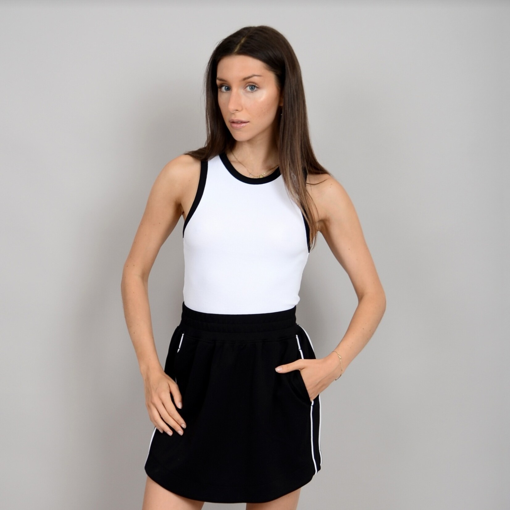 Maria Two-Tone Tank