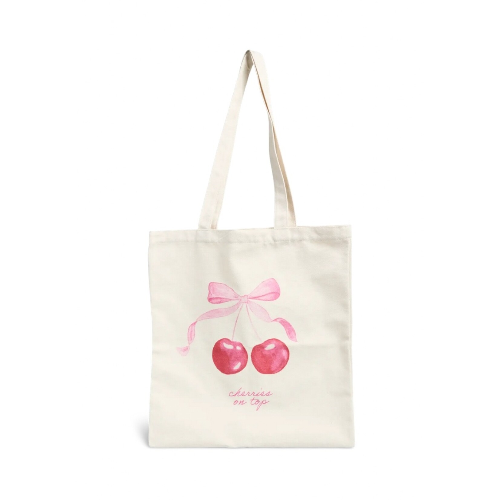 Pieces Sweet Cherry Canvas Tote