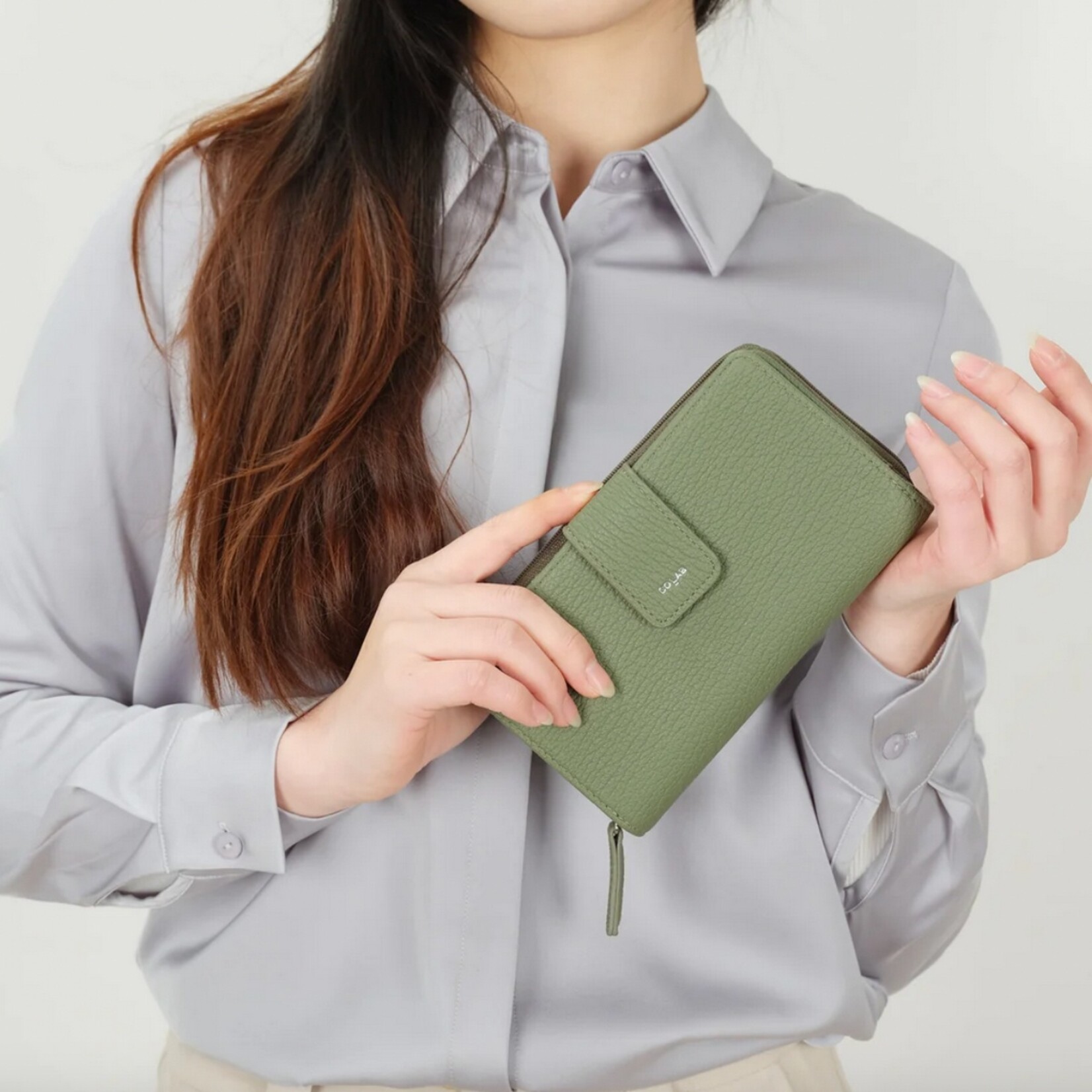 Co Lab Reau Wallet - Fennel