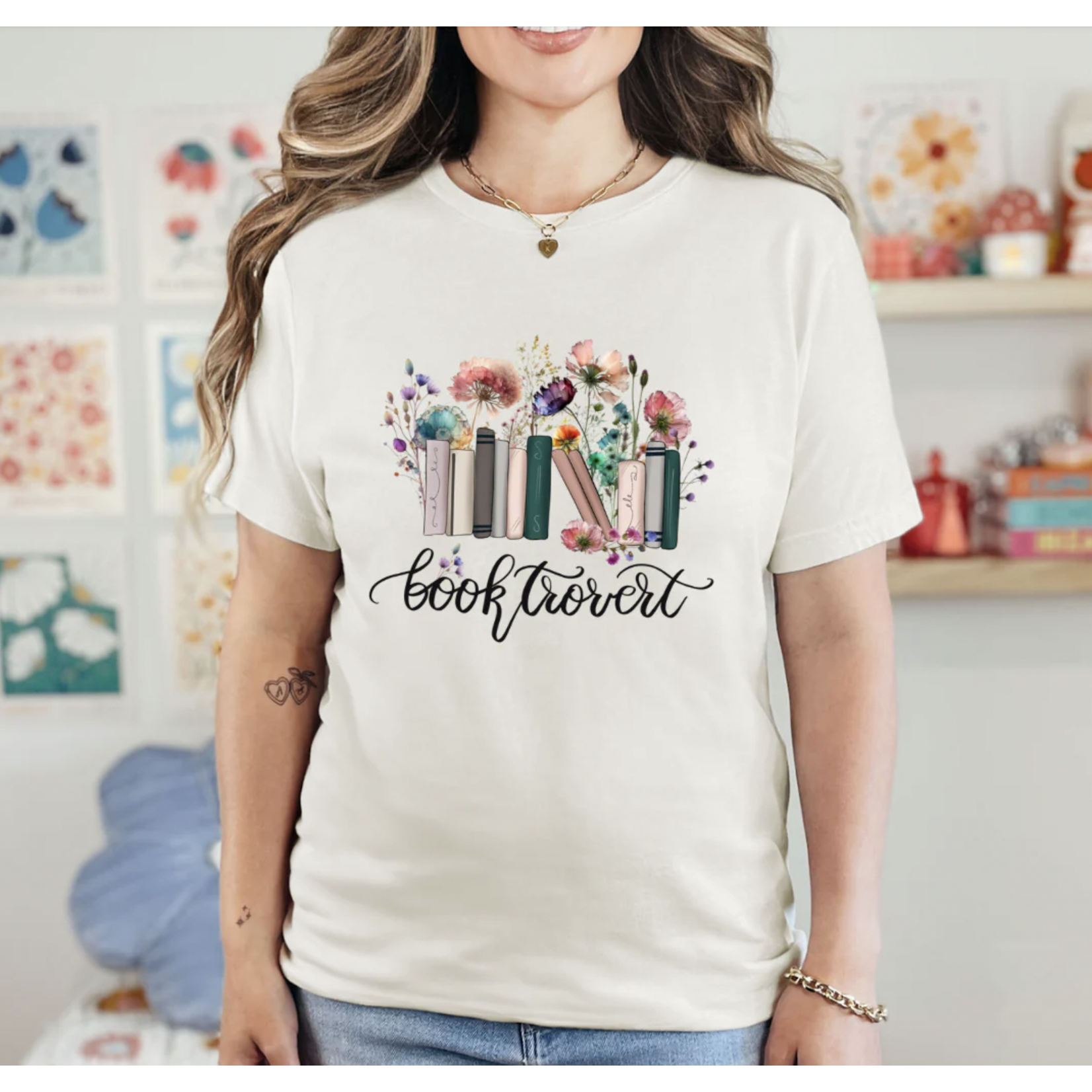 Wild Melon Designs Booktrovert Tee